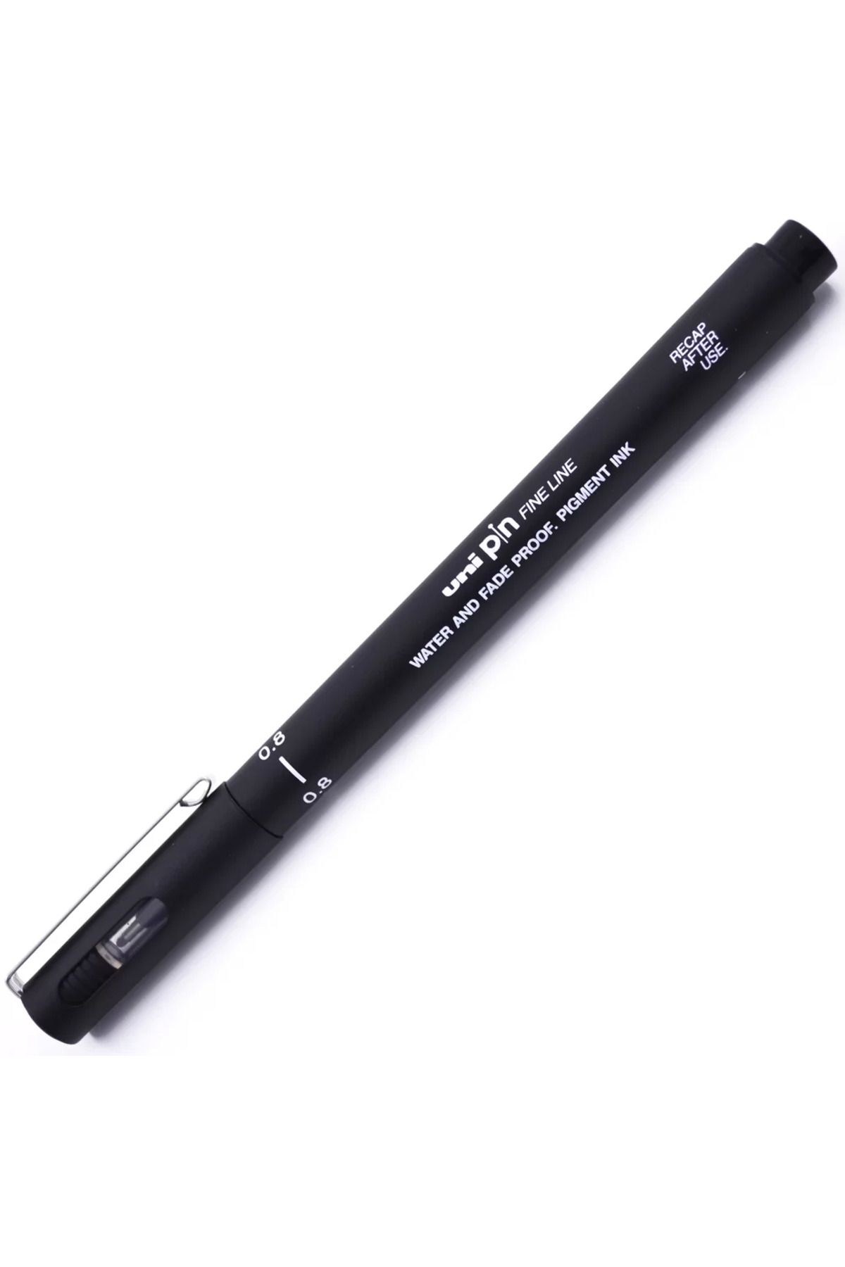 Uni -ball Pin Fine Line Teknik Çizim Kalemi 0.8 Mm Siyah