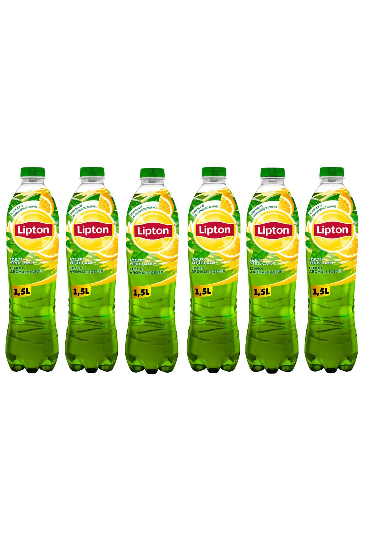 Lipton Soğuk Çay Yeşil Çay 1,5 Lt X 6 Adet