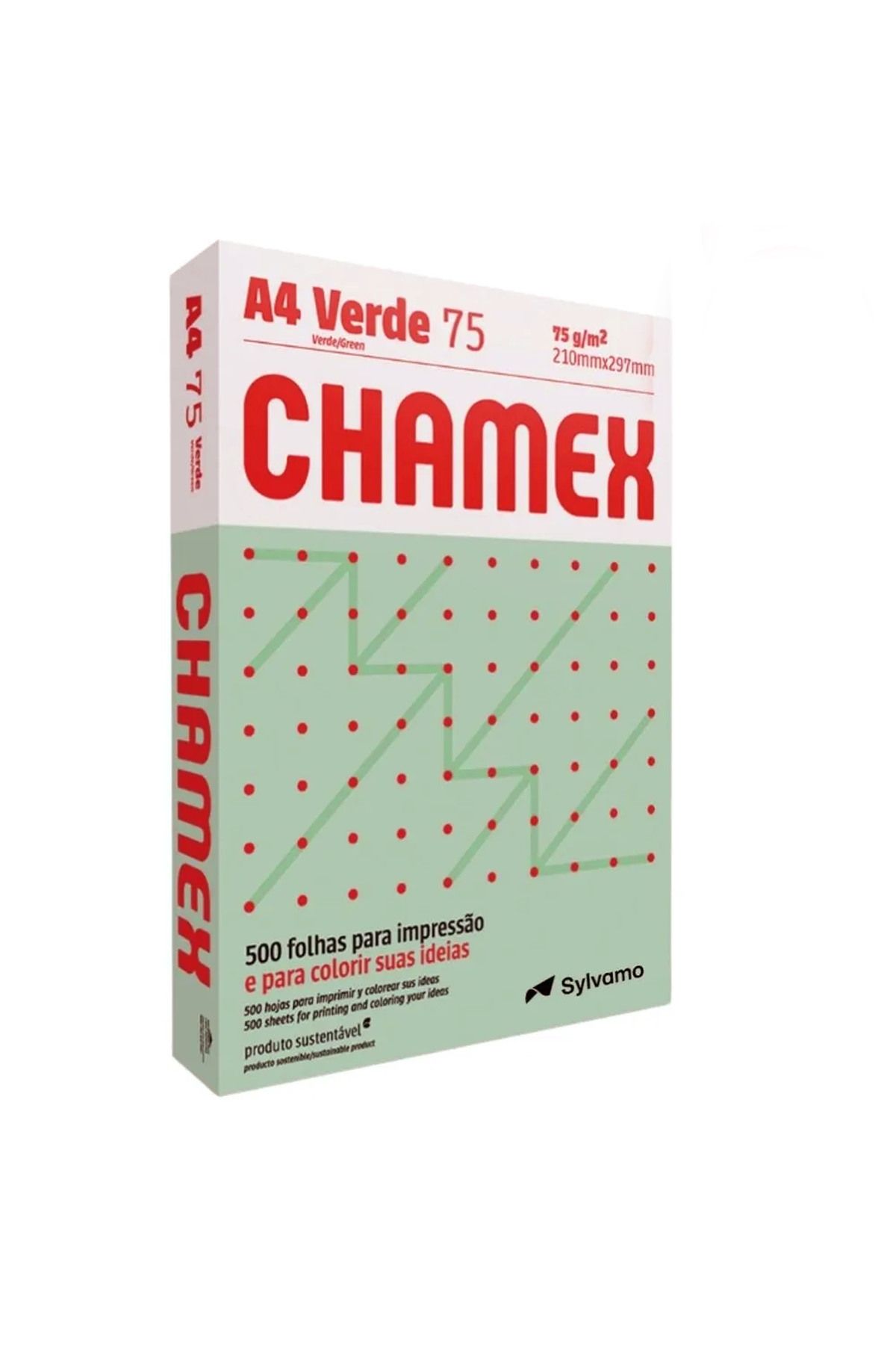 Chamex A4 Renkli Fotokopi Kağıdı 75 gr  Açık Yeşil 500 Ad