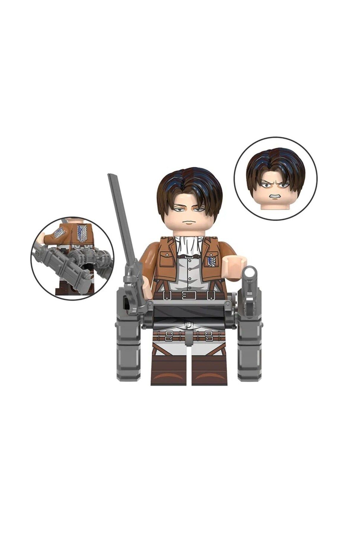 myminitoys Attack On Titan Anime Mini Figür Levi Ackerman M-203