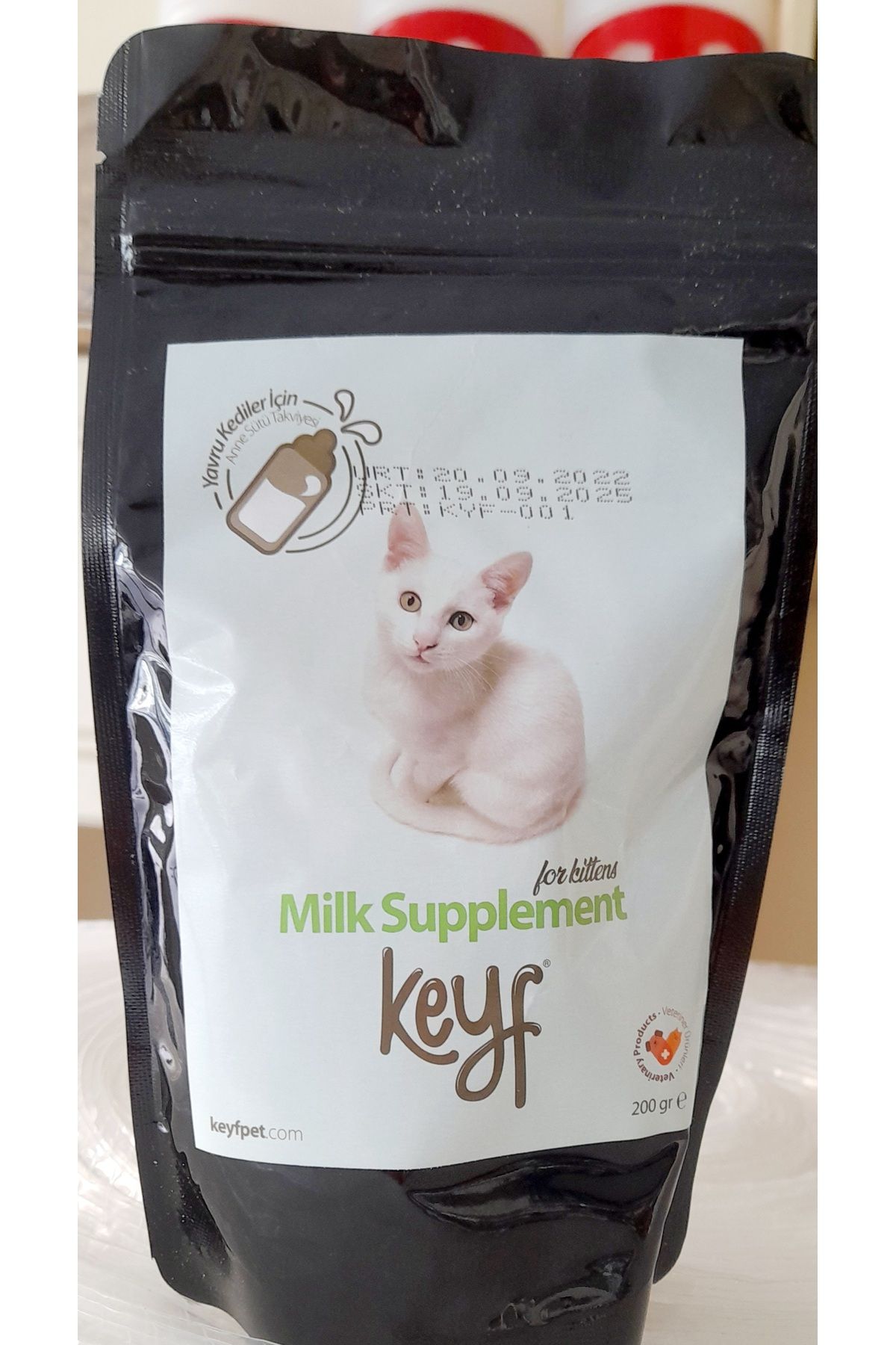 Keyf Kedi Süt tozu 200 gr yavru kediler için anne sütü takviyesi