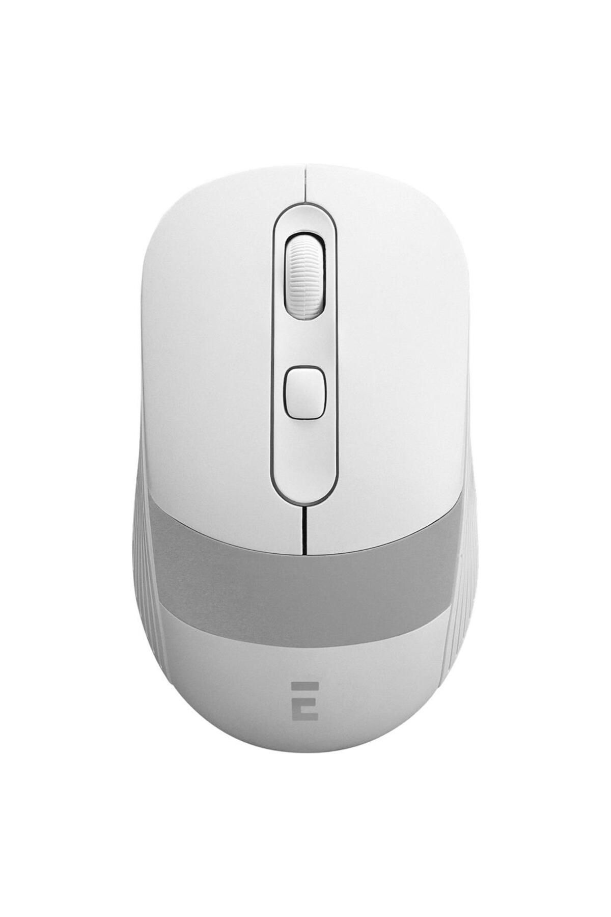 Everest SM-18 Usb Beyaz-Gri 2.4Ghz Optik Kablosuz Mouse