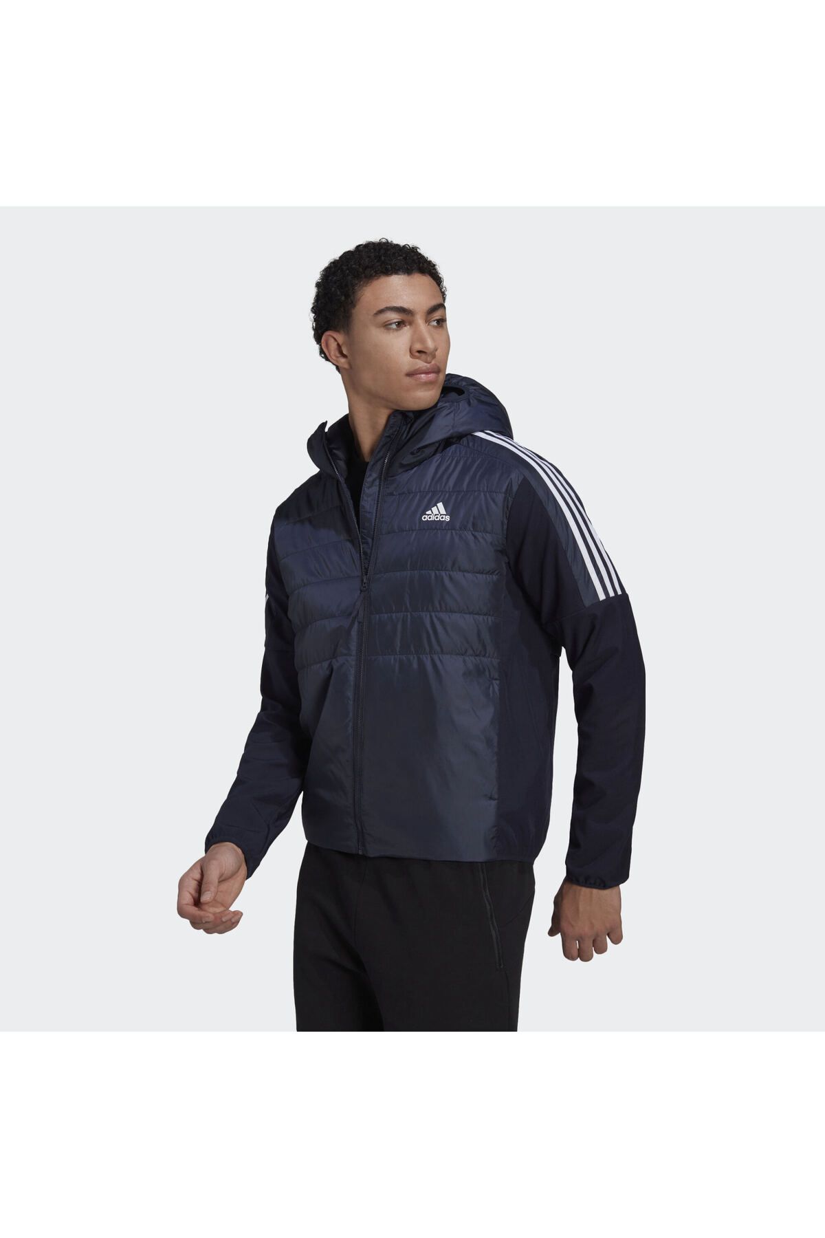 adidas Essentials Insulated Hooded Hybrid Mont