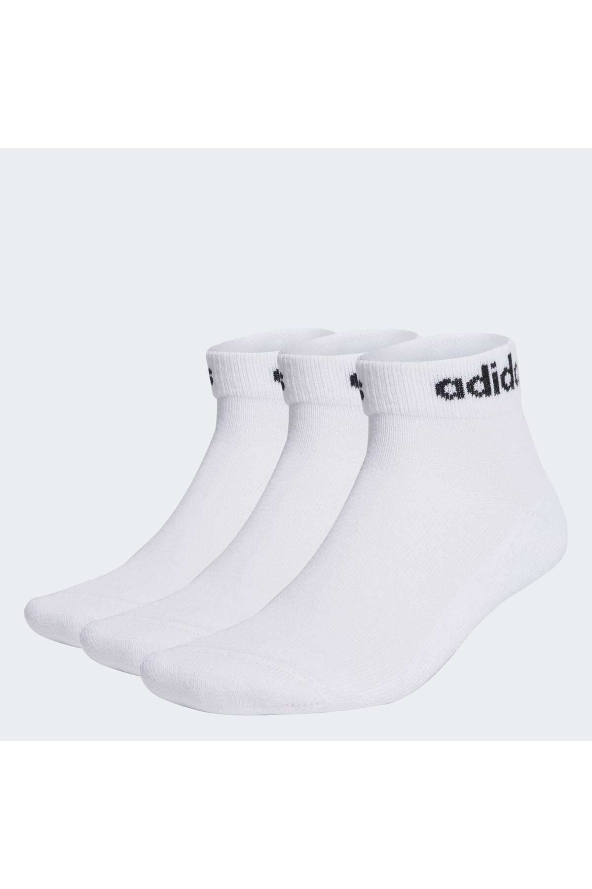 adidas Linear Ankle Socks Cushioned Çorap - 3 Çift