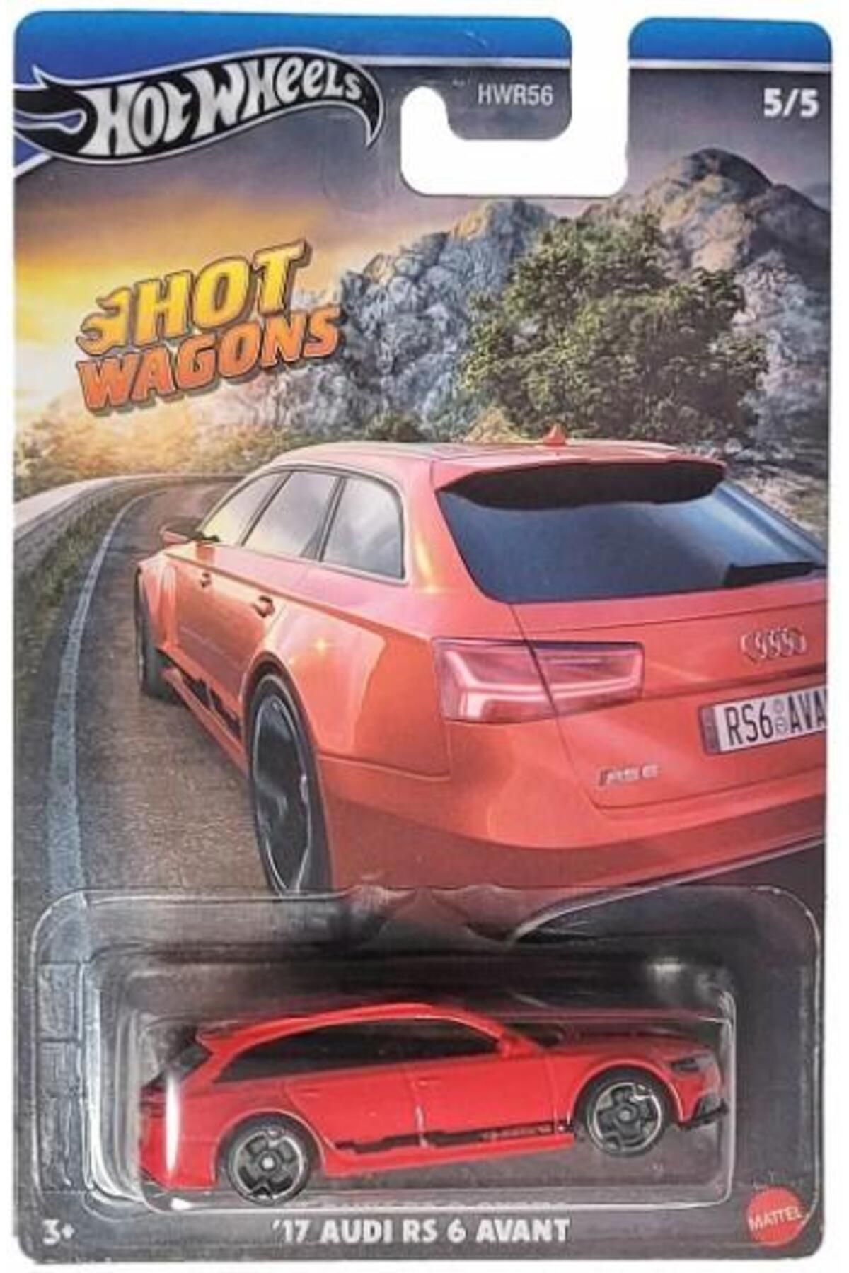 HOT WHEELS Premium Hot Wagons '17 Audi RS 6 Avant HRR85
