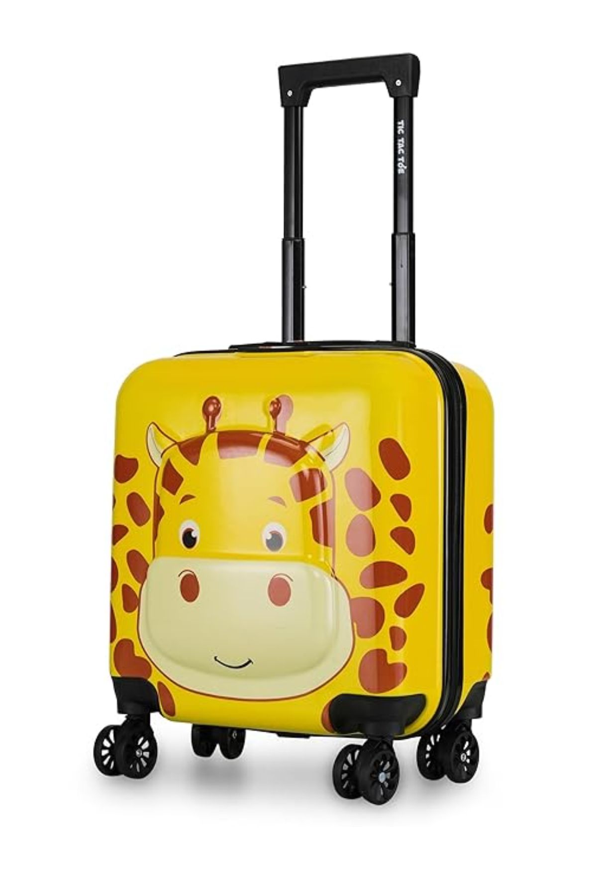 roys joys Zürafa Baskılı Sarı Çocuk Valizi Bavulu