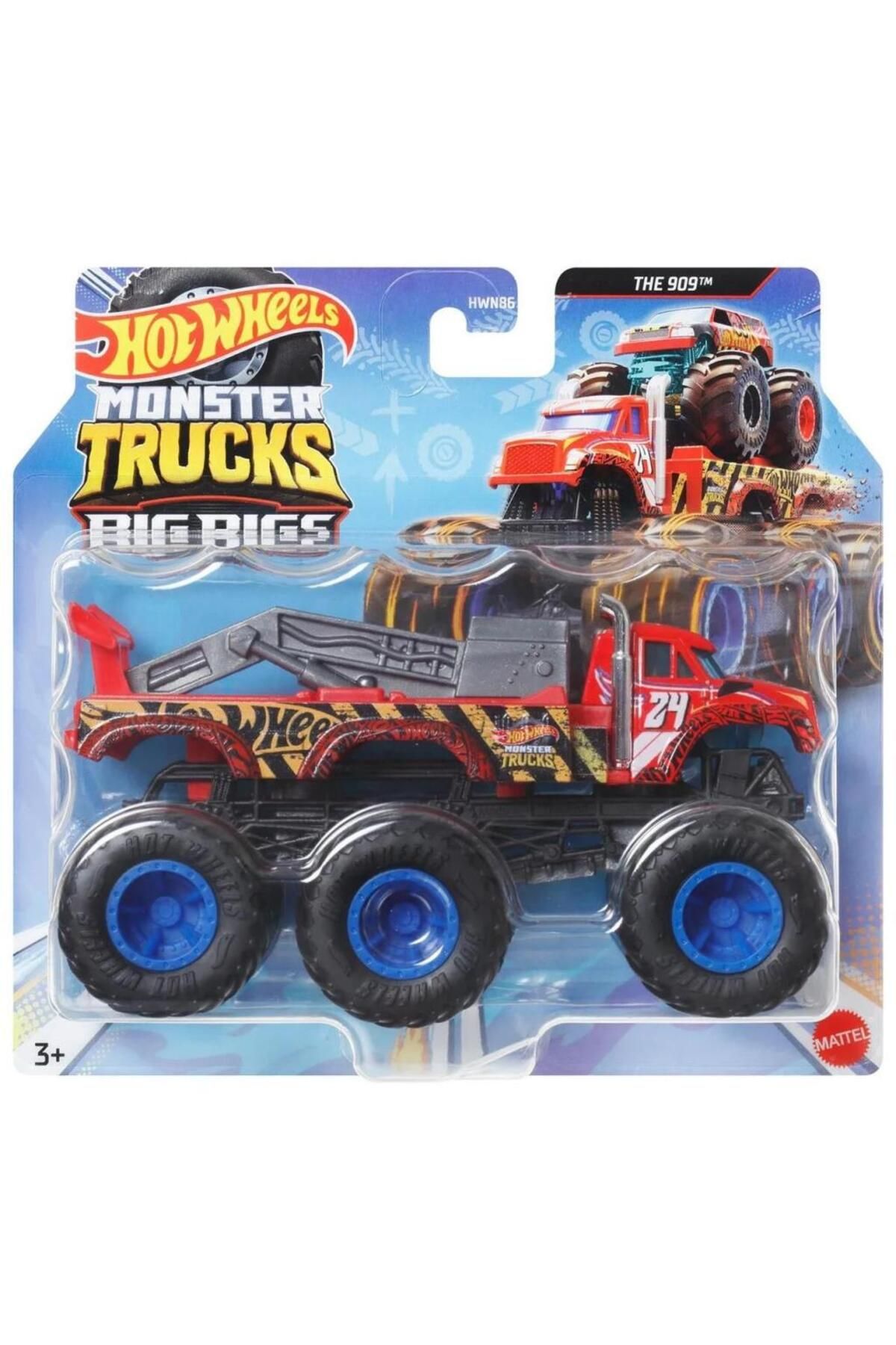 HOT WHEELS Monster Trucks 1:64 Çekici Arabalar THE 909 HWN86 - HWN90
