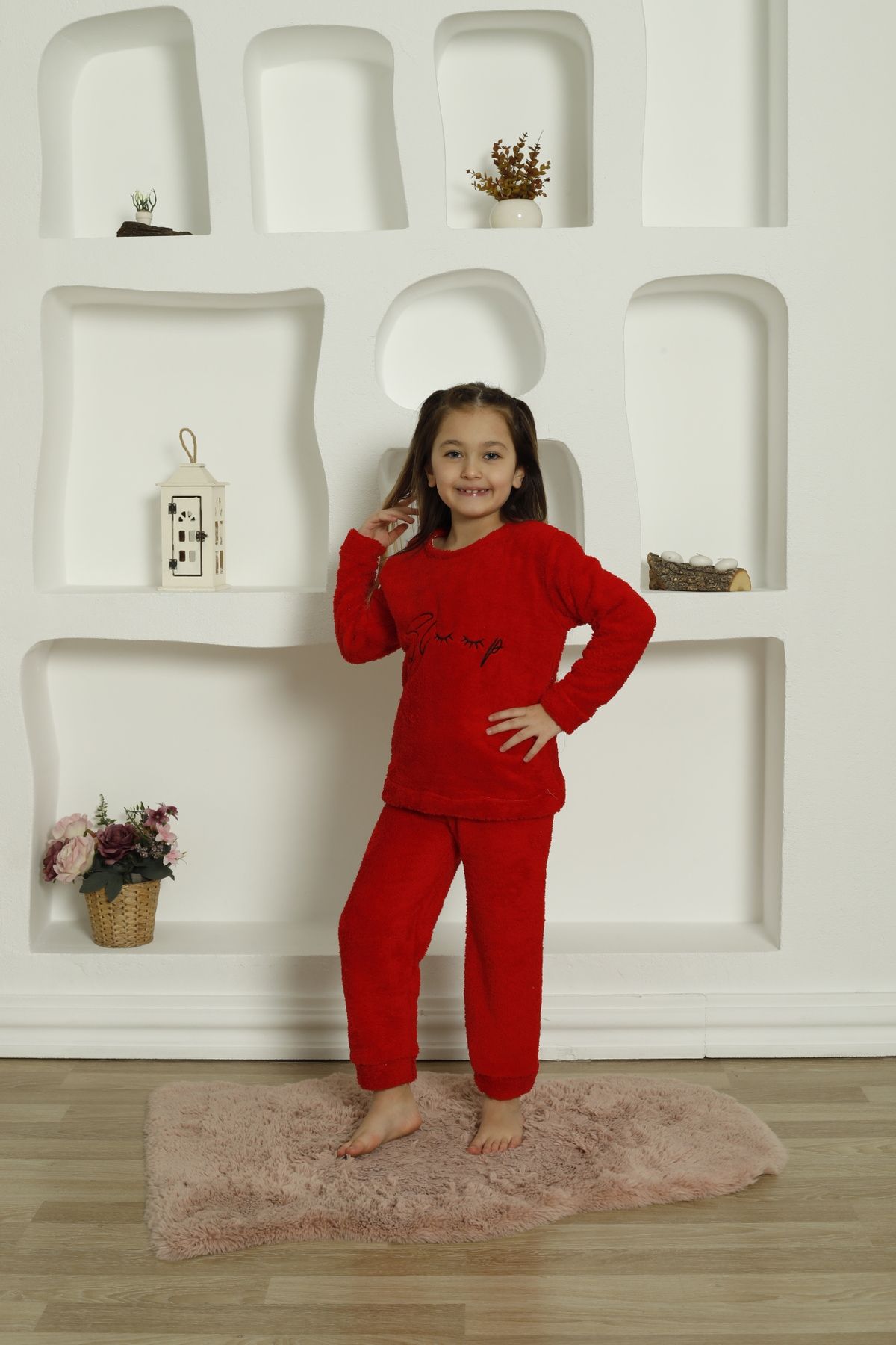 FAMES PİJAMA Wellsoft Polar Çocuk Pijama Takımı