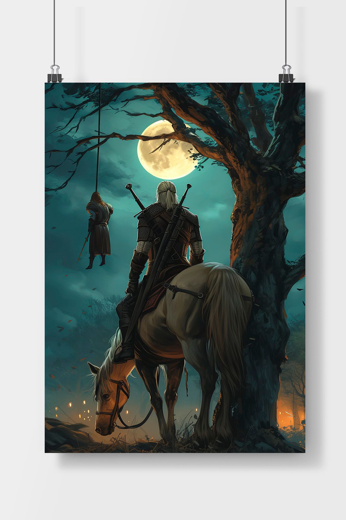 TREND The Witcher Oyun Poster Çerçevesiz Parlak Fotoğraf Kağıdı