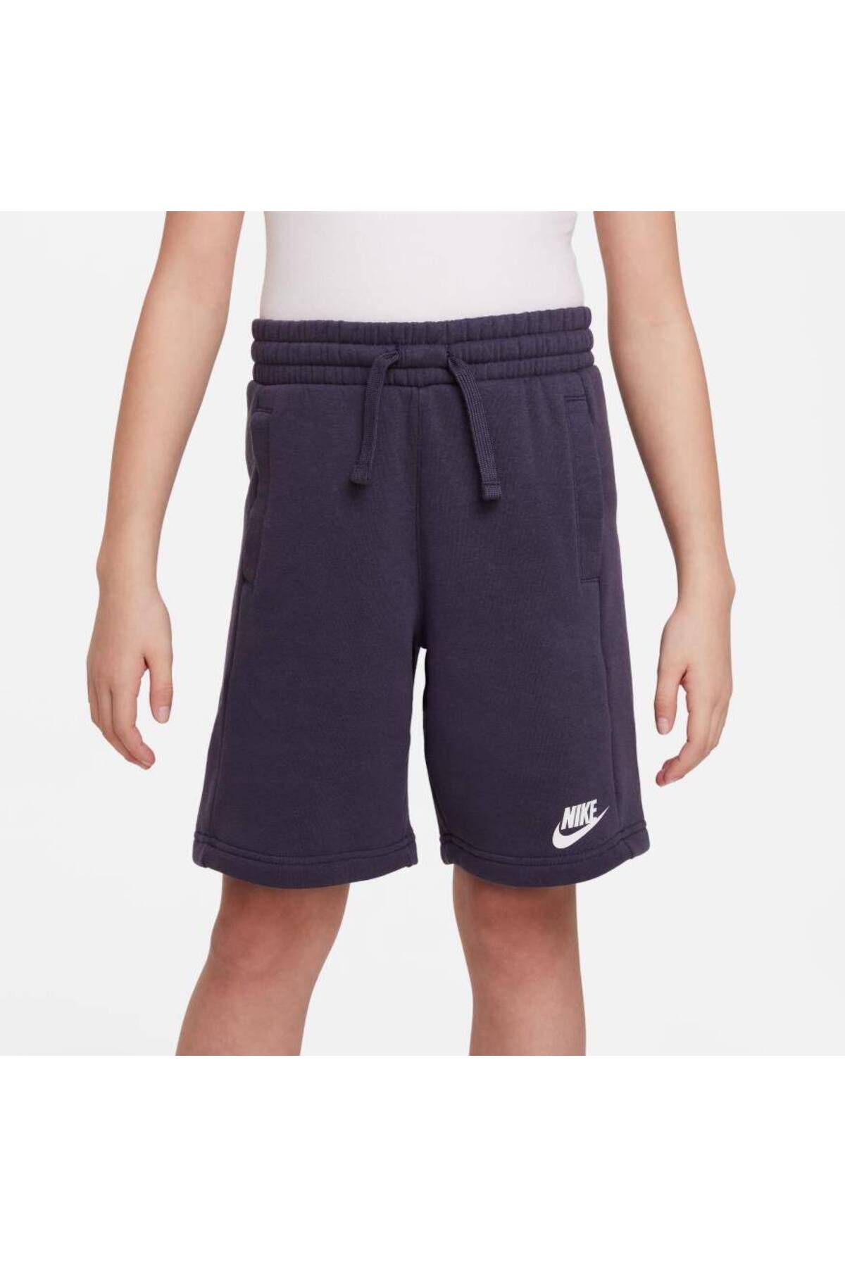 Nike Sportswear Crew Lacivert Çocuk Pamuklu Şort DO6789-443
