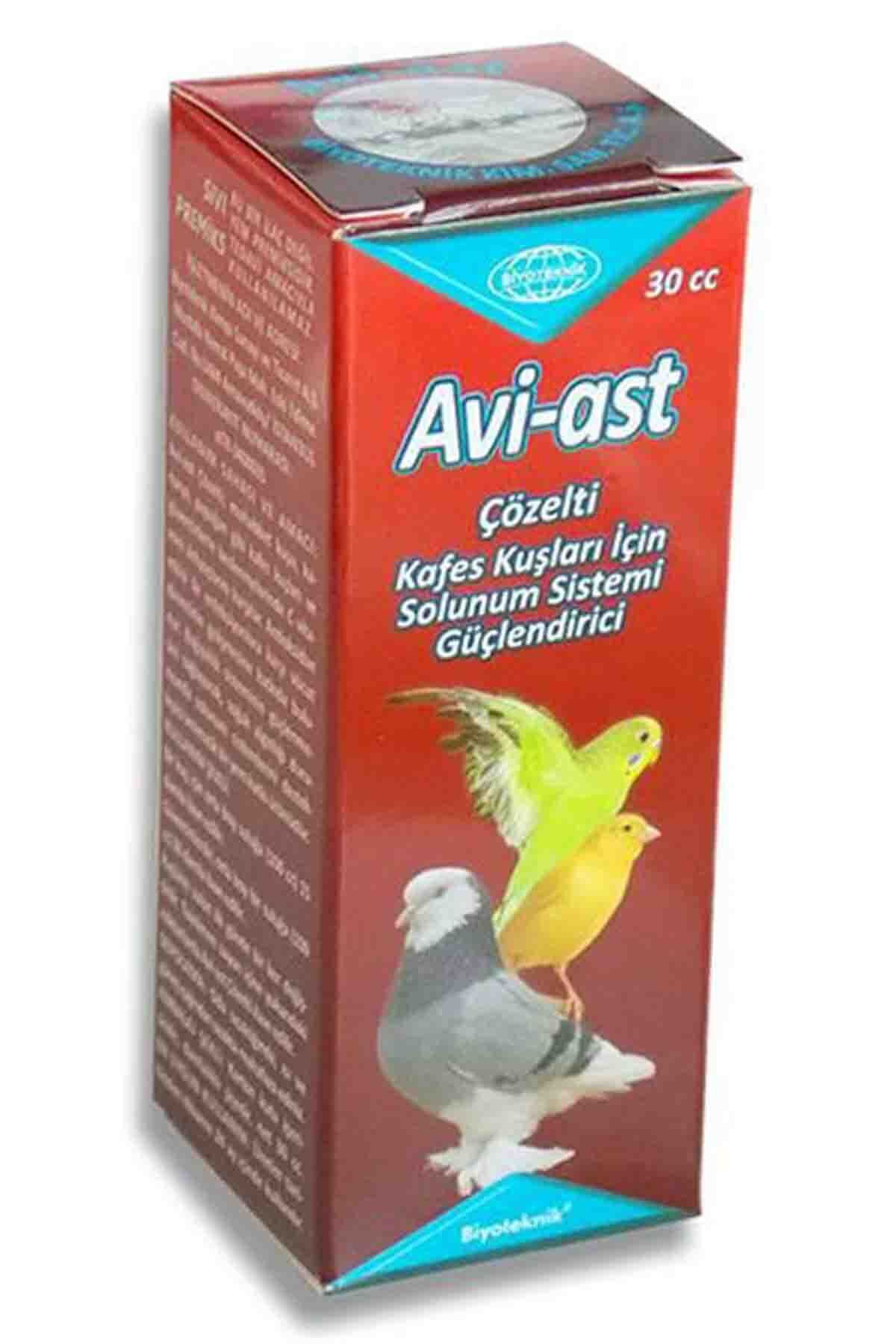 Aviast Kuşlar İçin Solunum Sistemi Güçlendirici 30 cc kuş solunum destek vitamin c antioksidan