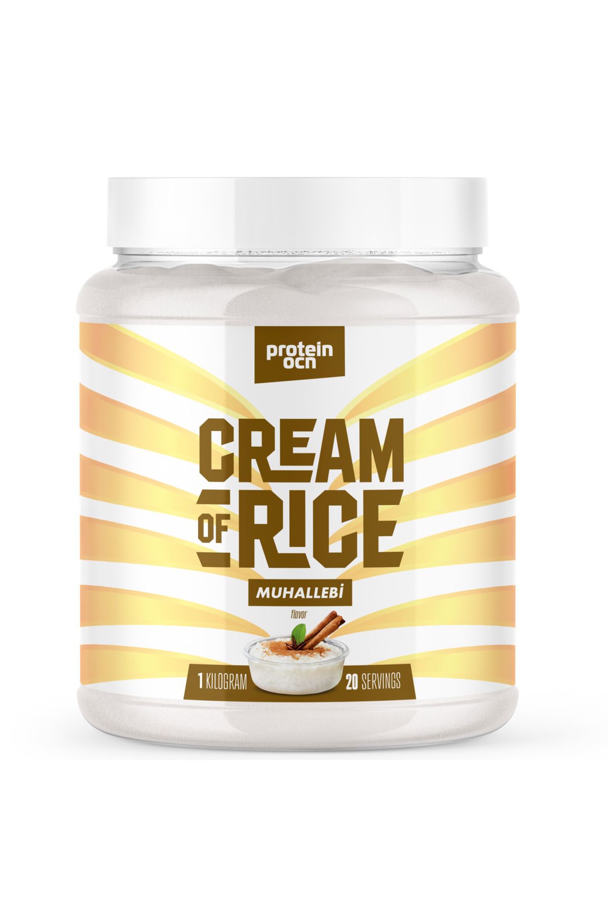 Proteinocean Cream Of Rice | Pirinç Kreması - Muhallebi - 1kg - 20 Servis