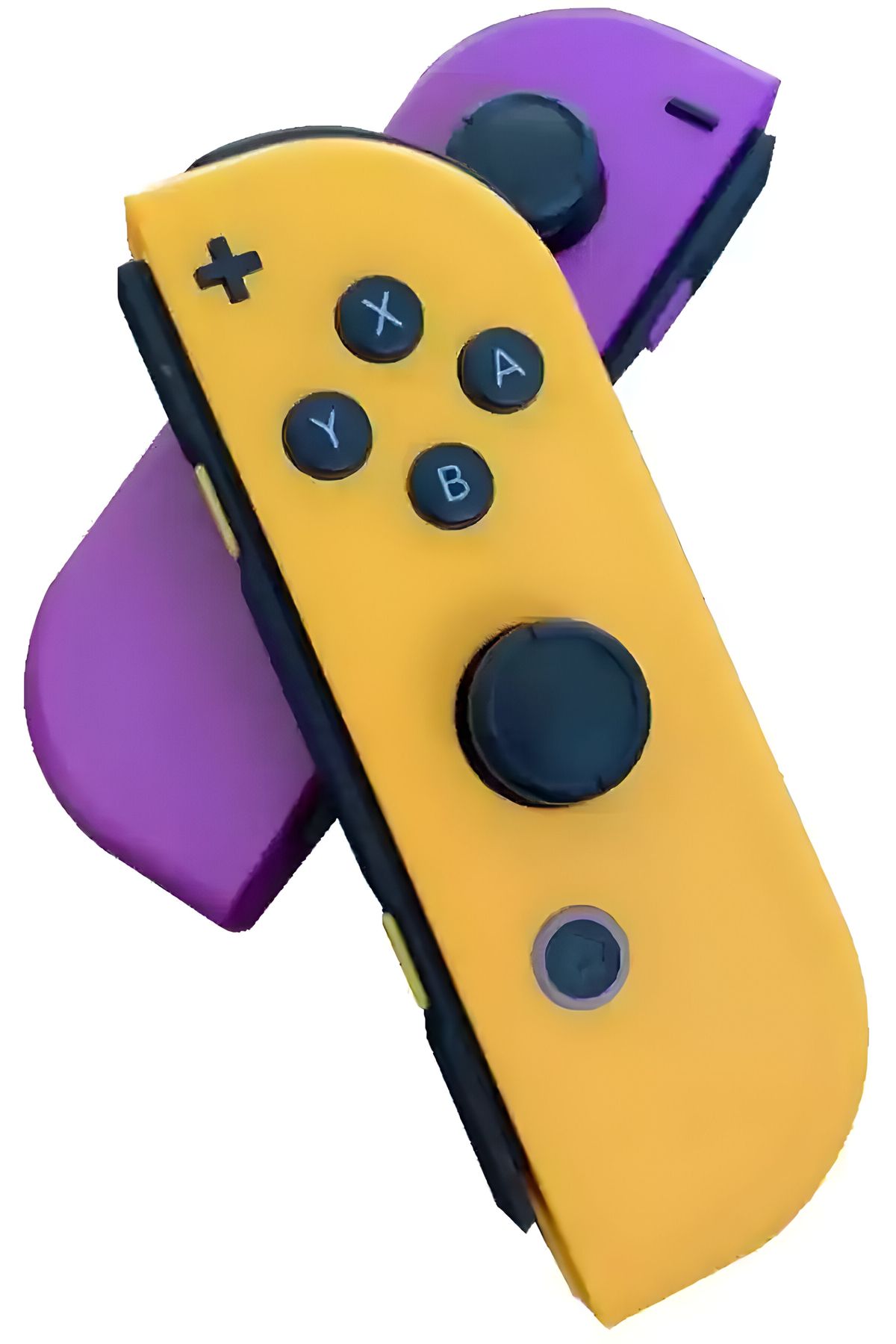 YUES Switch Joy-con Controller Mor Turuncu Switch Uyumlu Joycon ( Switch / Switch Oled Uyumlu )