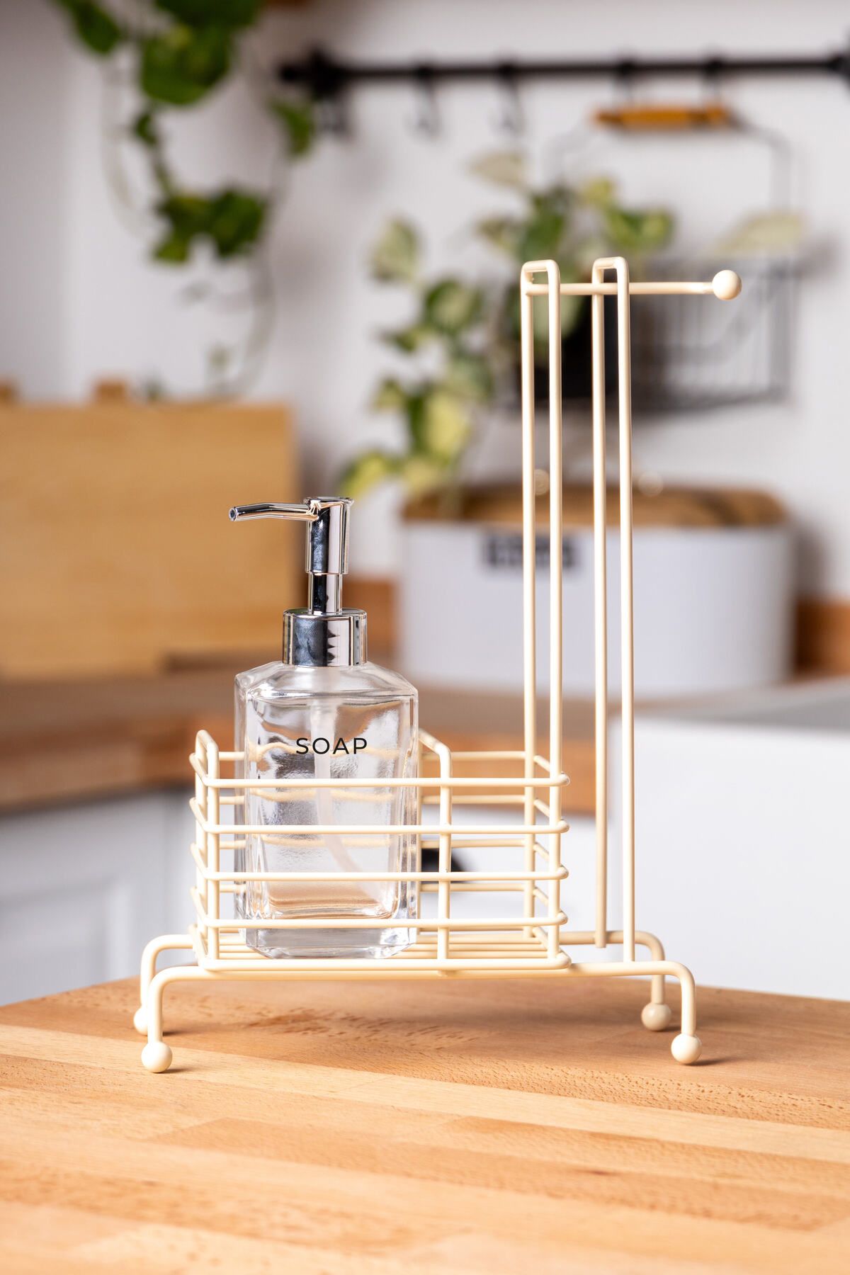 FH finehome Neva Standlı Tekli Sıvı Sabunluk Cappucino