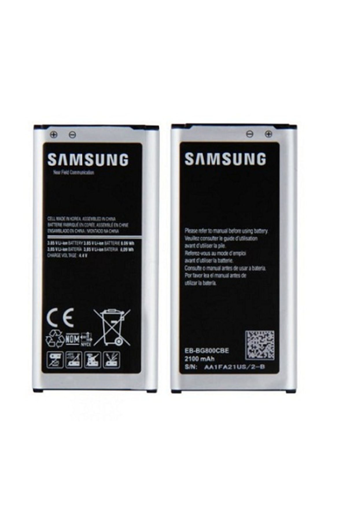 Beruflic Samsung Galaxy S5 Mini Sm-G800 Batarya