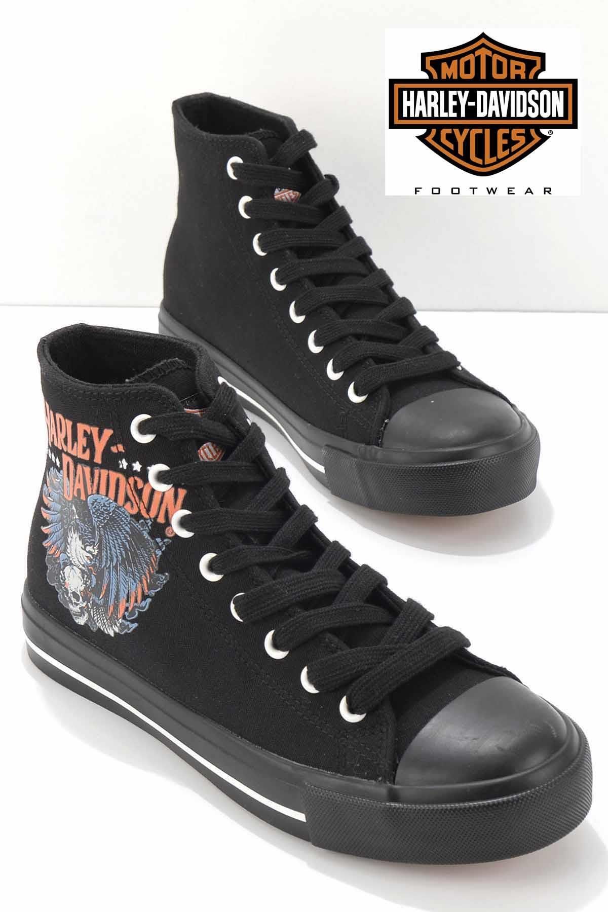 Harley Davidson Black Kadın Casual Ayakkabı Hd0777015104