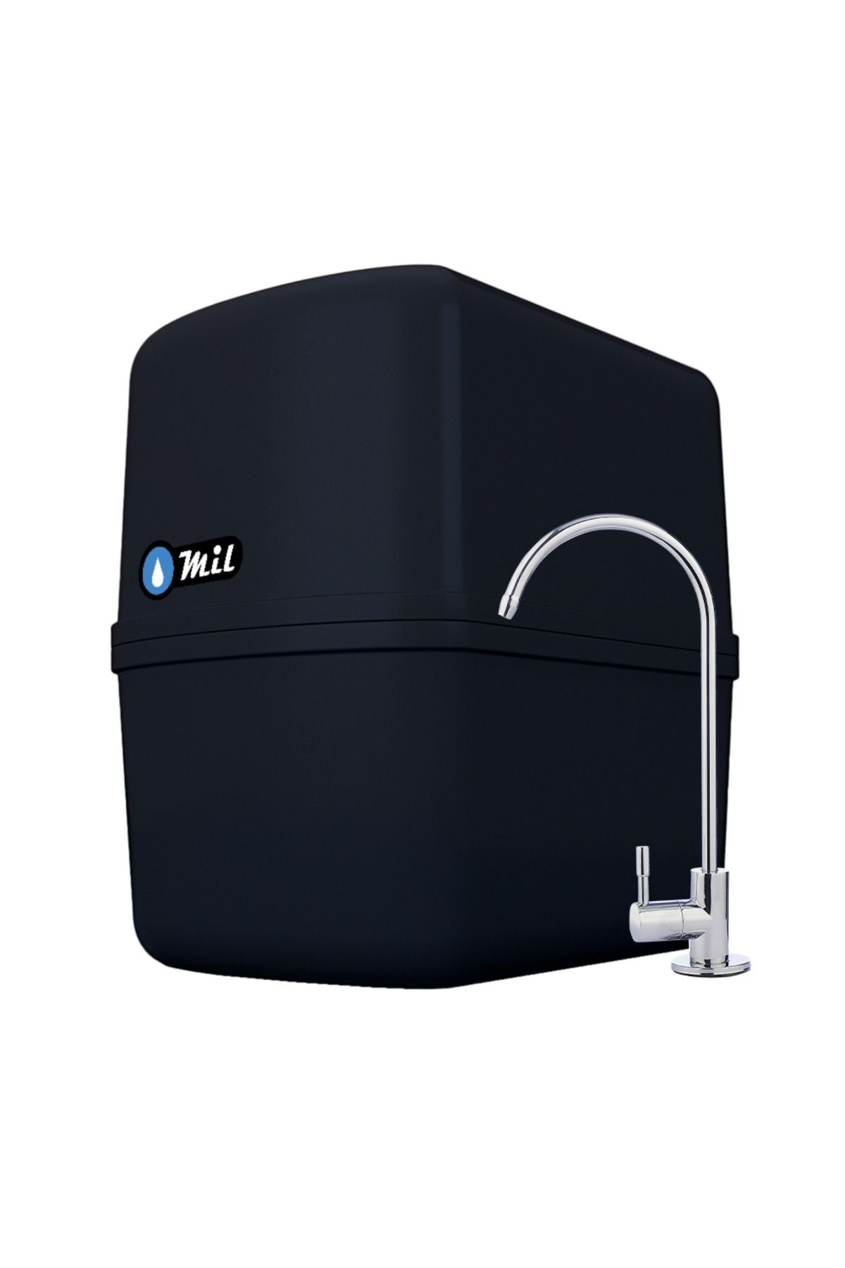 Mil Elegance Kapalı Kasa Çelik Tanklı 80 Gpd Aquaflo Membranlı Su Arıtma Cihazı (DNP5-M-A)