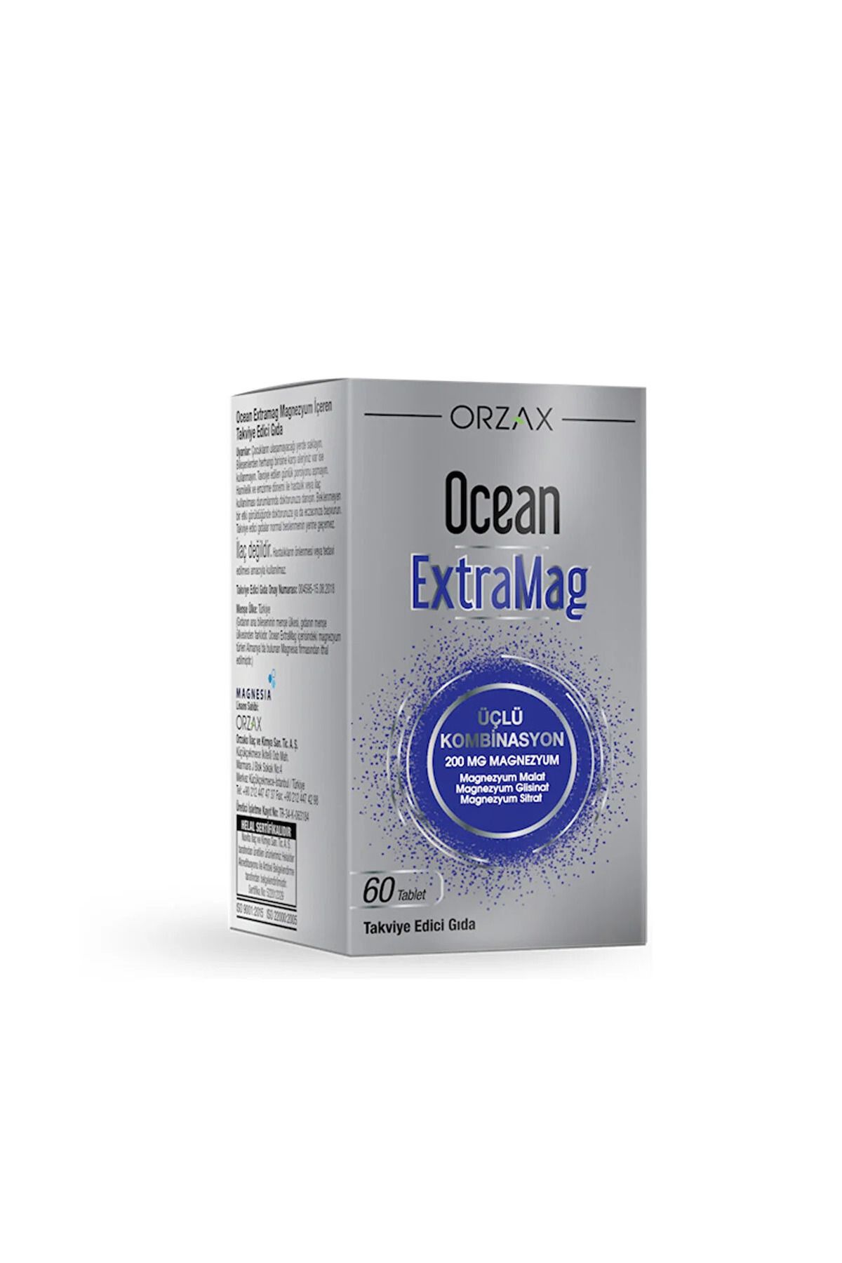 Ocean Extramag 200 Mg Magnezyum 60 Tablet