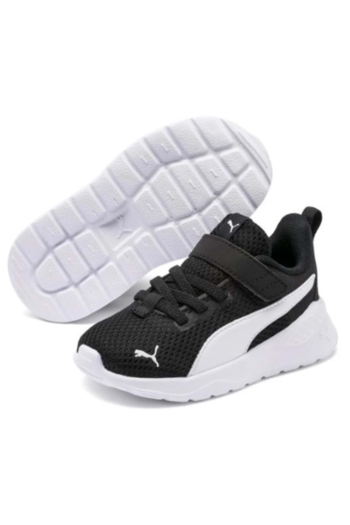 Puma Anzarun Lite Ac Inf 372010-01 Bebek Spor Ayakkabı Siyah-beyaz