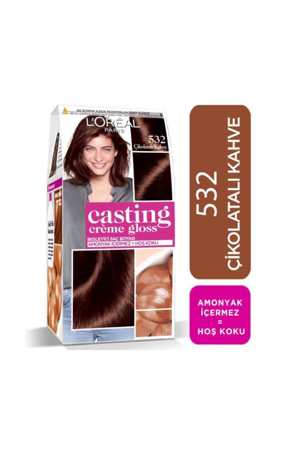 L'Oreal Paris Casting Saç Boyası 5.32 Badem Çikolata