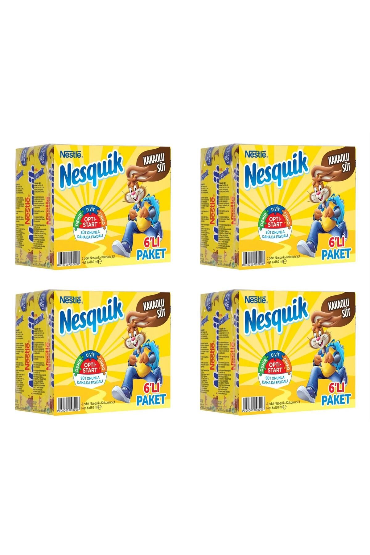 Nestle Nesquik Kakaolu Süt 180 Ml X 24 Adet