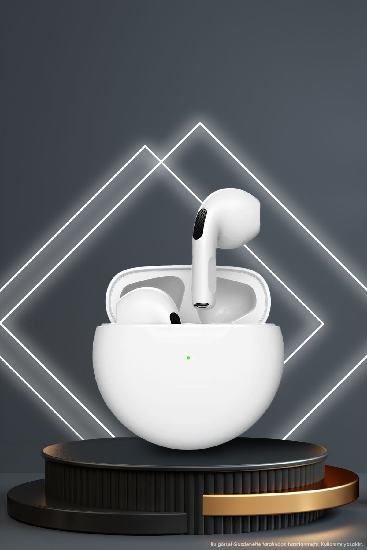 Sorizo Bluetooth Kulaklık Air Pro 6 Ios Android Uyumlu Yeni Nesil Dokunmatik Kulaklık