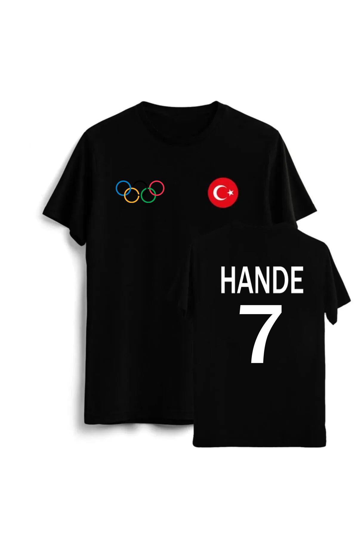 Pisa Art Türkiye Voleybol Milli Takım Olimpiyatlar Hande Baladın Tasarımlı Oversize Geniş Kesim T-Shirt