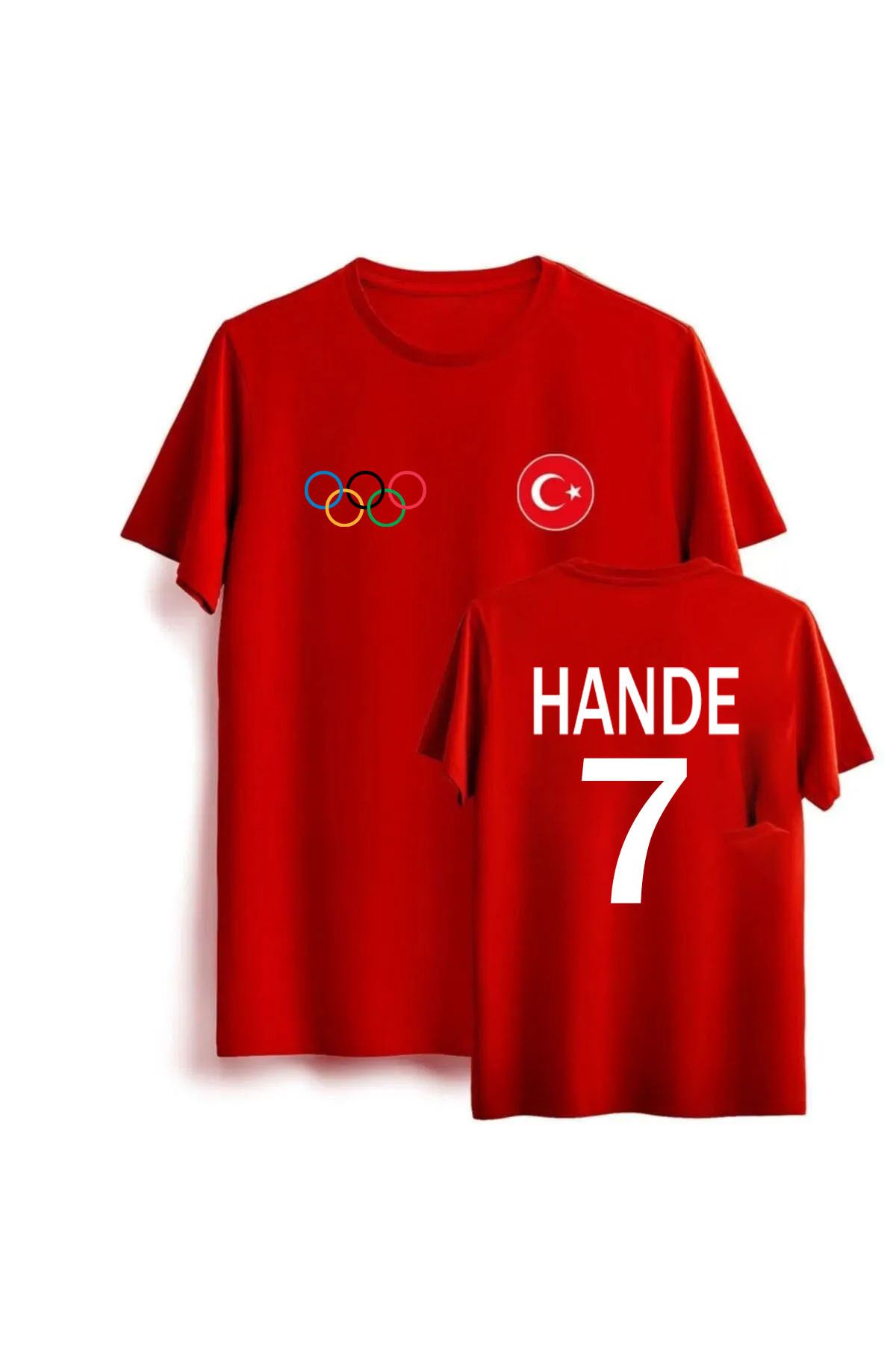 Pisa Art Türkiye Voleybol Milli Takım Olimpiyatlar Hande Baladın Tasarımlı Oversize Geniş Kesim T-Shirt