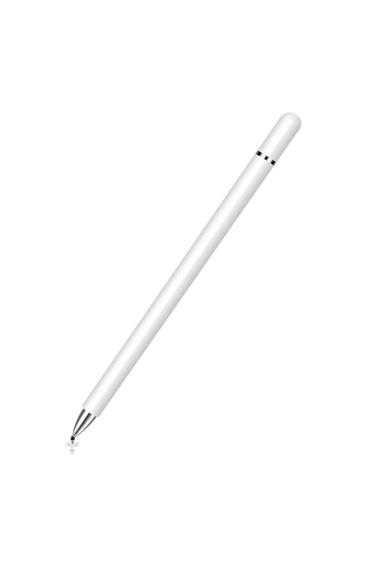 Fuchsia Apple Ipad 10.2 8.nesil Uyumlu Kalem Pencil Stylus Özel Çizim Fuchsia Kalemi