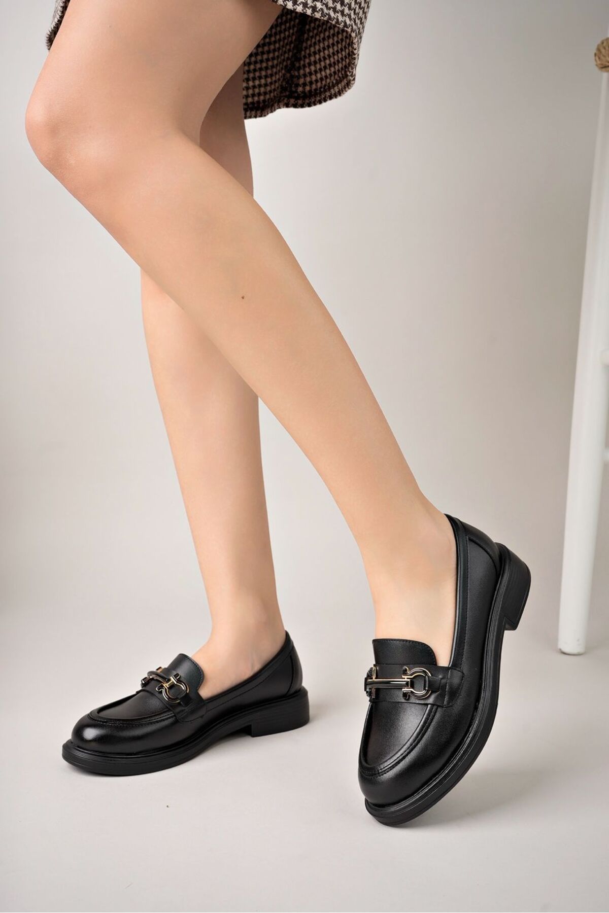 Cenova Kadın Soffy Loafer Tokalı Günlük Ayakkabı