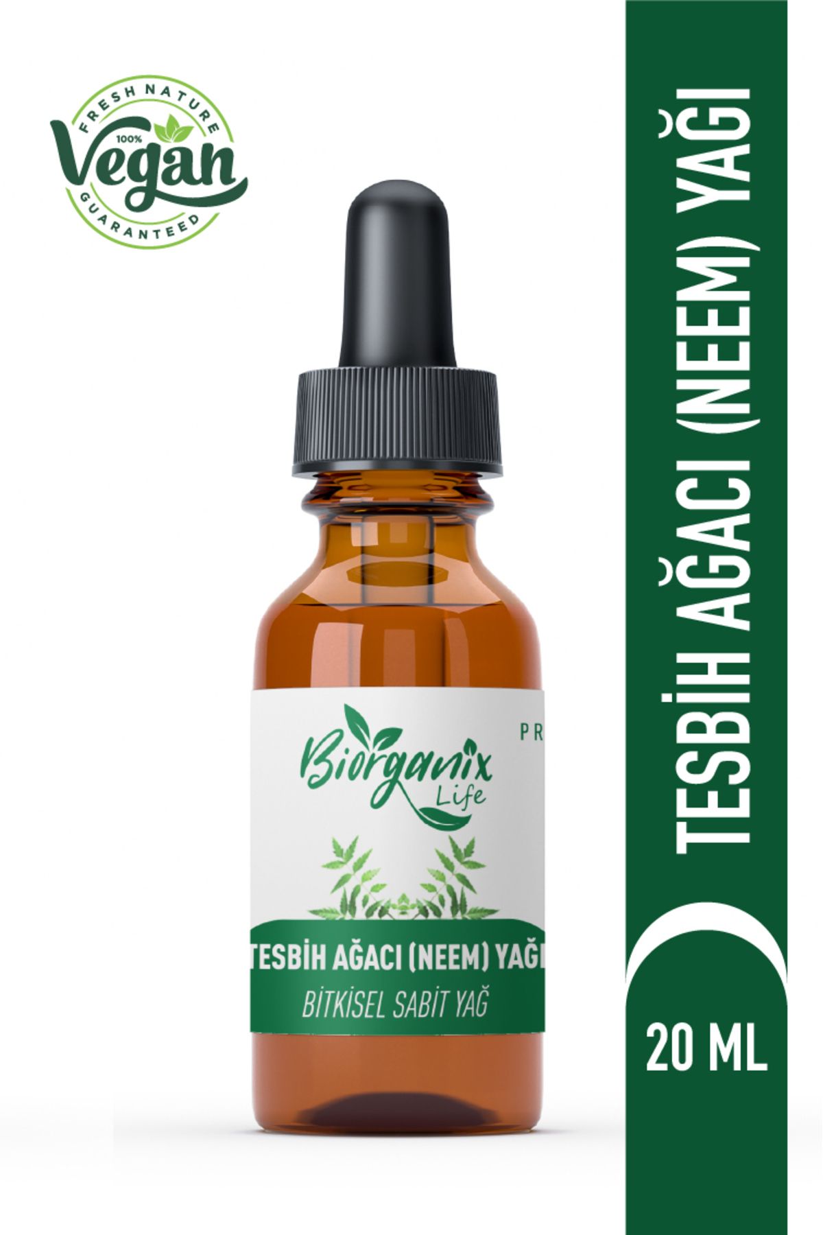 Biorganix Life Tesbih Ağacı Yağı 20 ml Neem Seed Oil