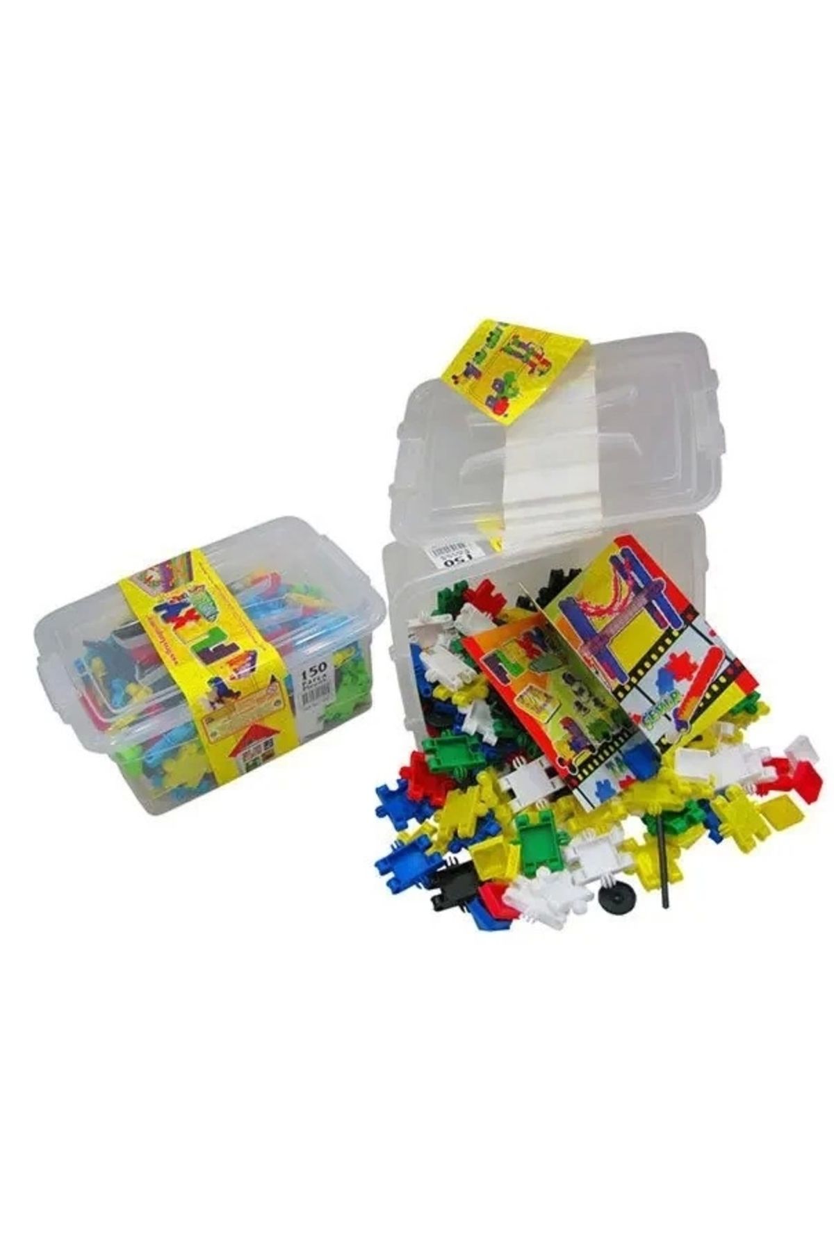 Evistro Çocuk Zeka Oyunu Flexy Tangles 150 Plastik Kutuda