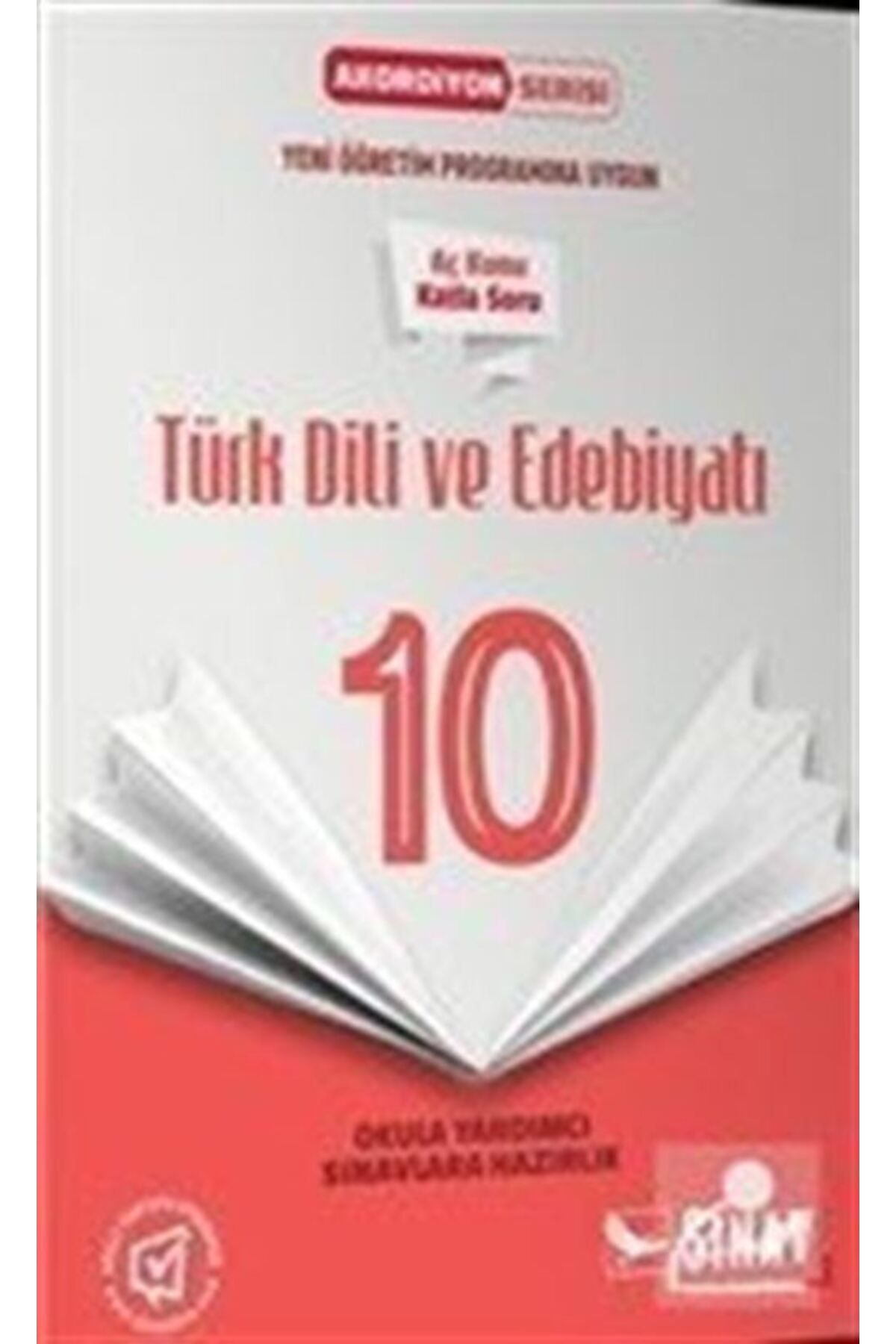 Sınav Yayınları 10. Sınıf Akordiyon Serisi Türk Dili Ve Edebiyatı Aç Konu Katla Soru