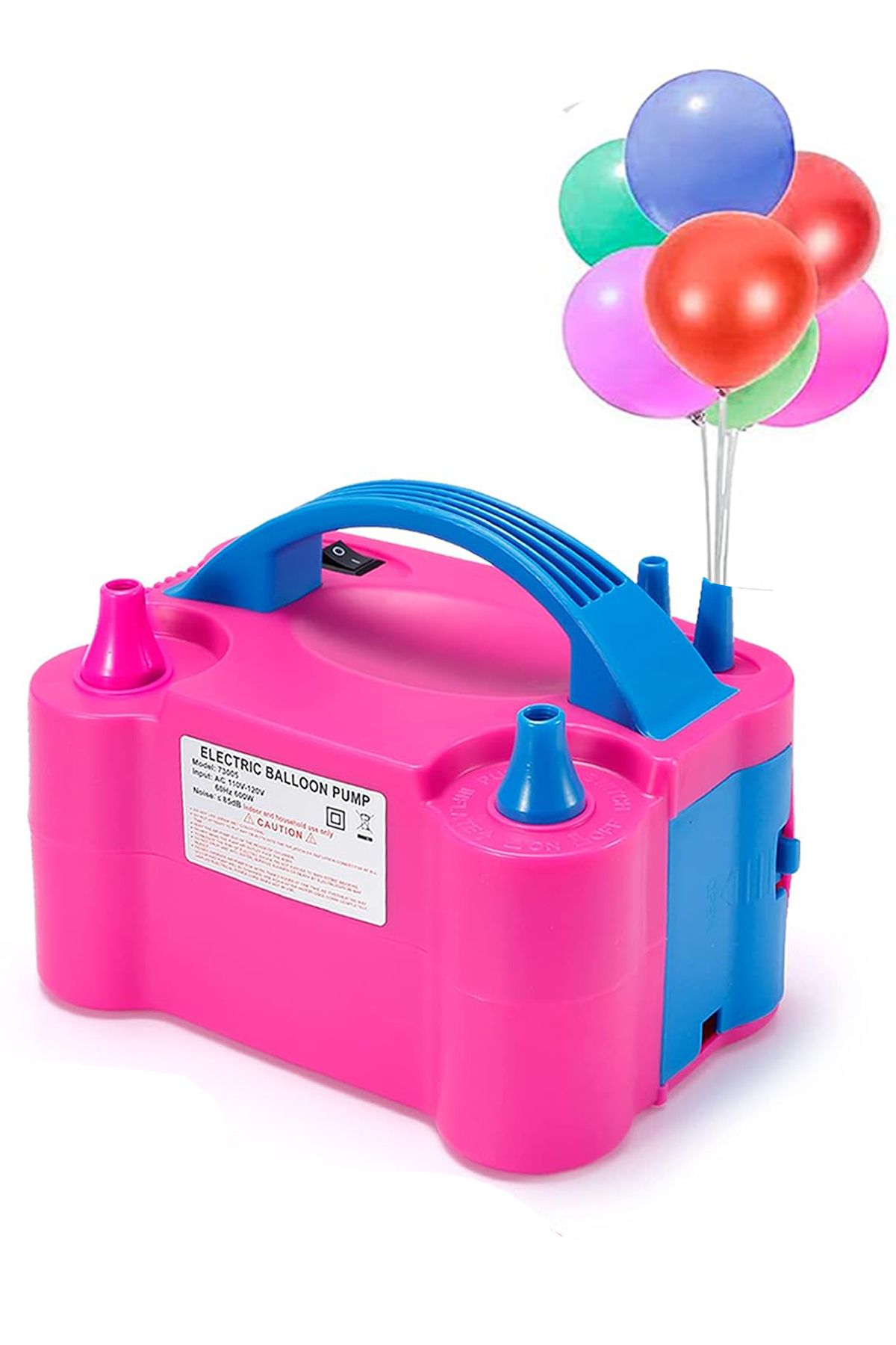 Factorial Balon Şişirme Makinesi Elektrikli Doğum Günü Süsleme Pompası Elektrikli Pompa