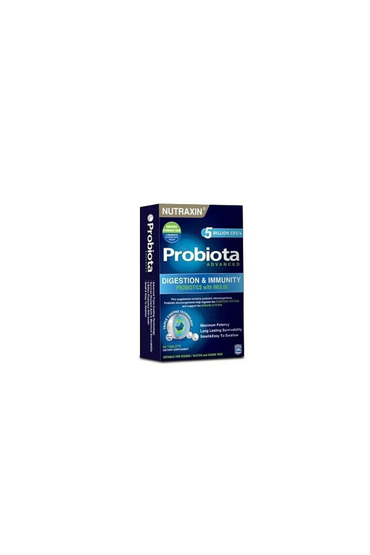 Nutraxin Probiyotik Mikroorganizma Içeren Probıata Advanced 60 Tablet