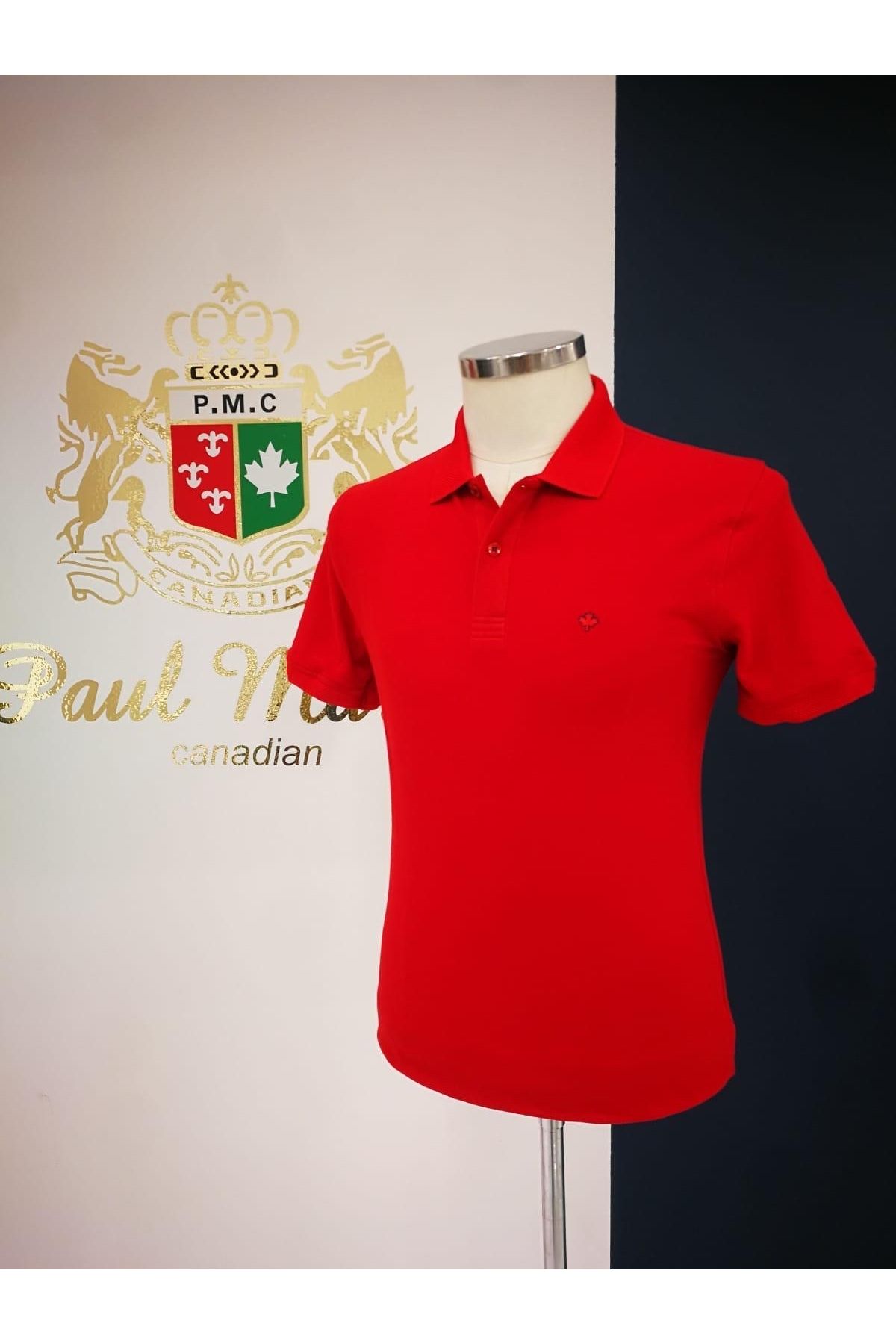 Paul Martin Canadian Polo Yaka T-Shirt
