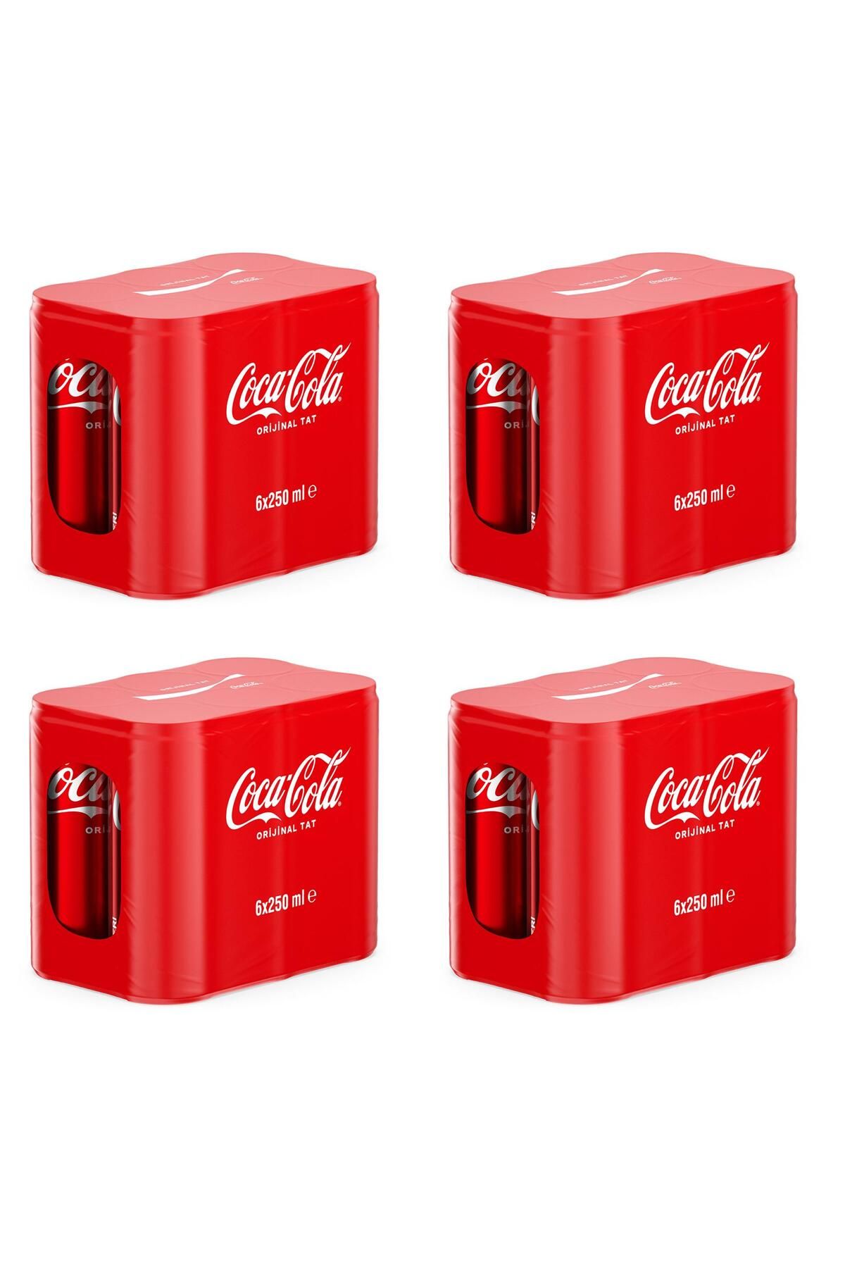Coca-Cola Coca Cola Kola Orijinal Tat 250 Ml X 24 Adet