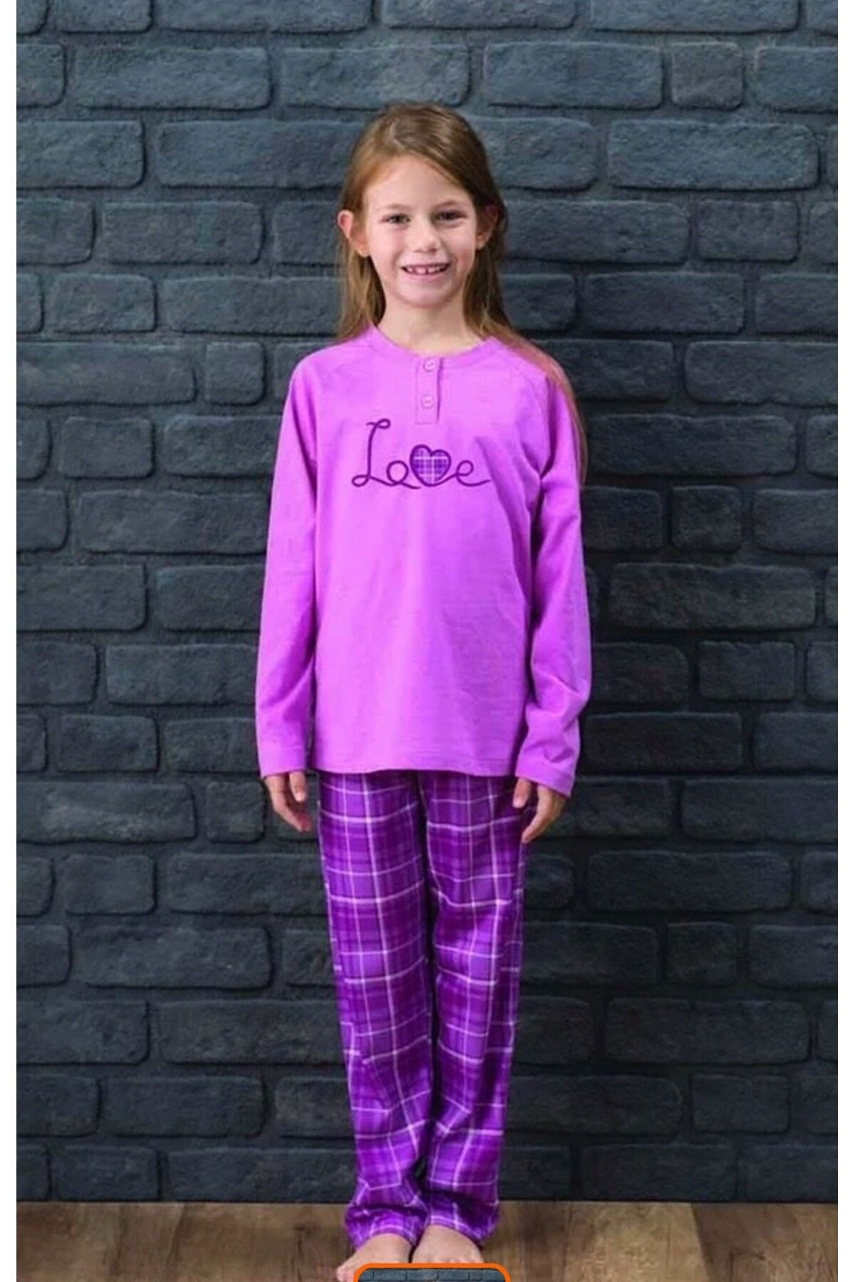 Blackspade Kız Çocuk Kışlık Pijama Takımı-6188