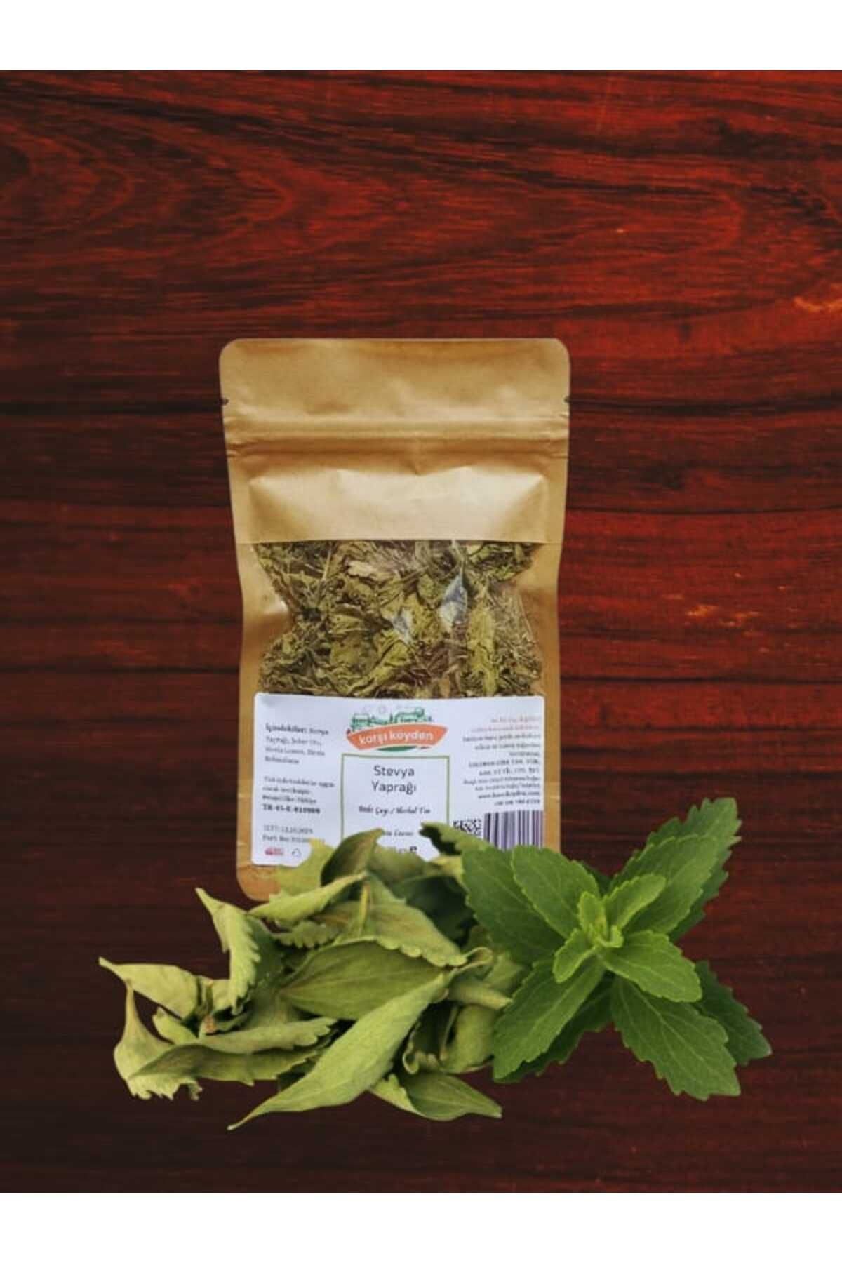 Karşı Köyden Stevya Yaprağı, Şeker Otu, Stevia Leaves, Stevia Rebaudiana 20 G