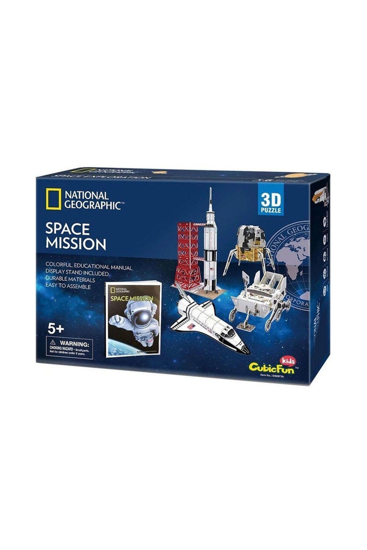 TimeStart BY™ 1A1791:- Cubic Fun National Geographic Space Mission
