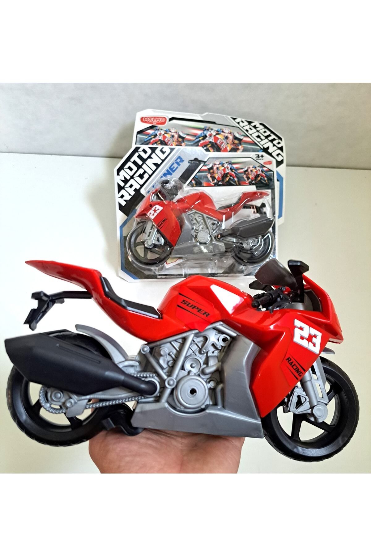teknotrust Motor Motosiklet Motorbisiklet Motorsiklet Erkek Oyuncak Yarış Motor 28 X 18 Cm Detaylı Kırılmaz