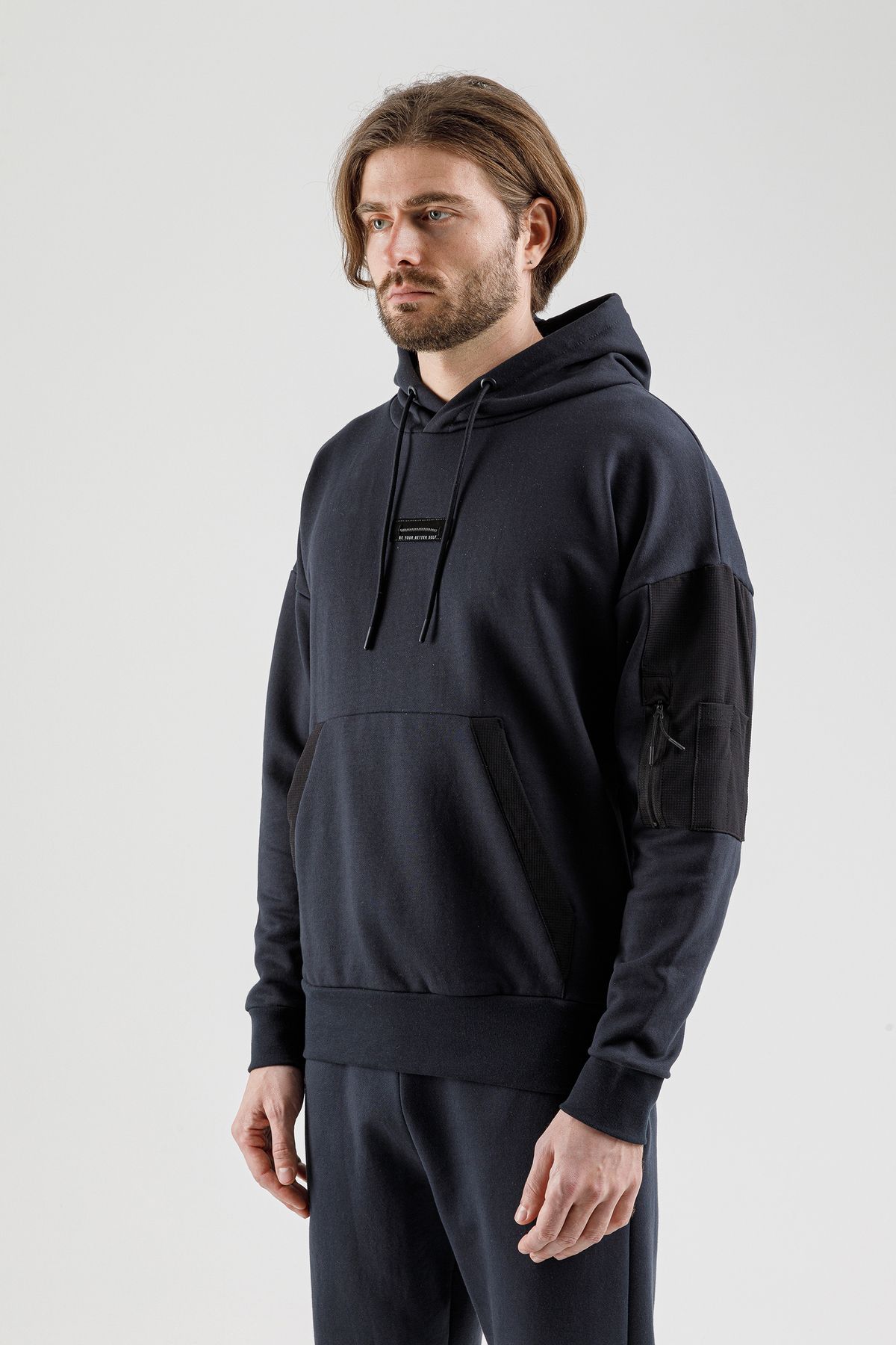 Airlife Erkek Kapüşonlu Sweatshirt - 18073