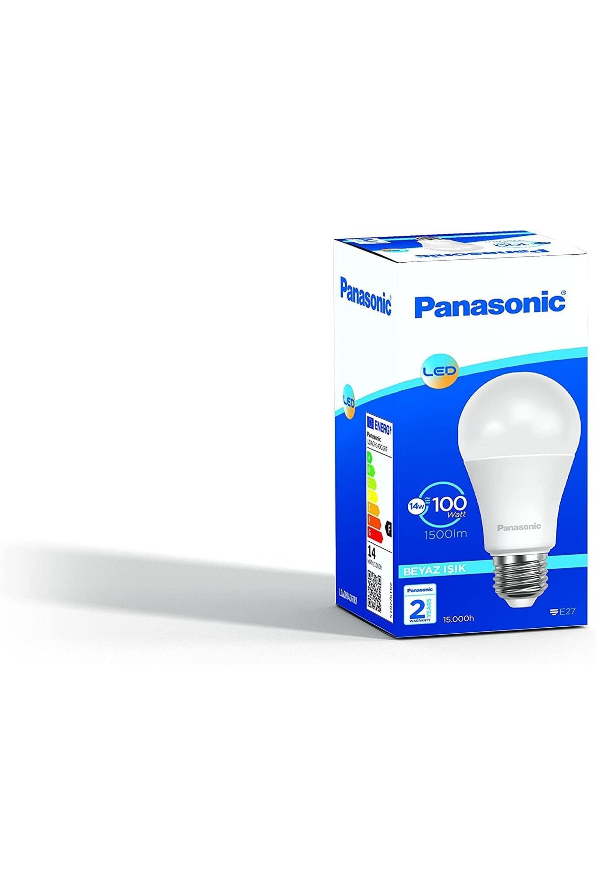 Panasonic 14W 6500K Beyaz Işık Led Ampul 2li Paket