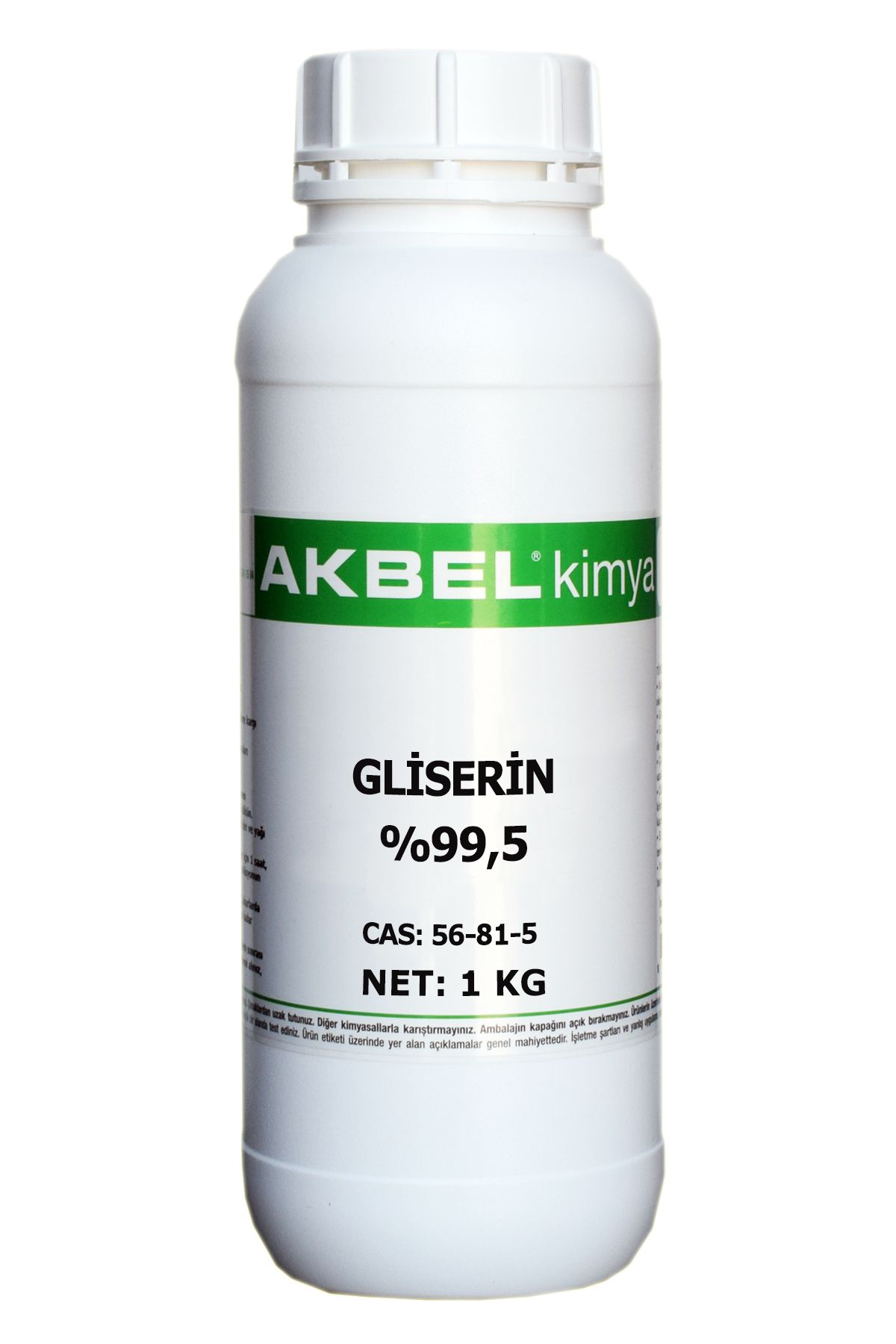 akbel Gliserin 1 Kg Bitkisel %99,5