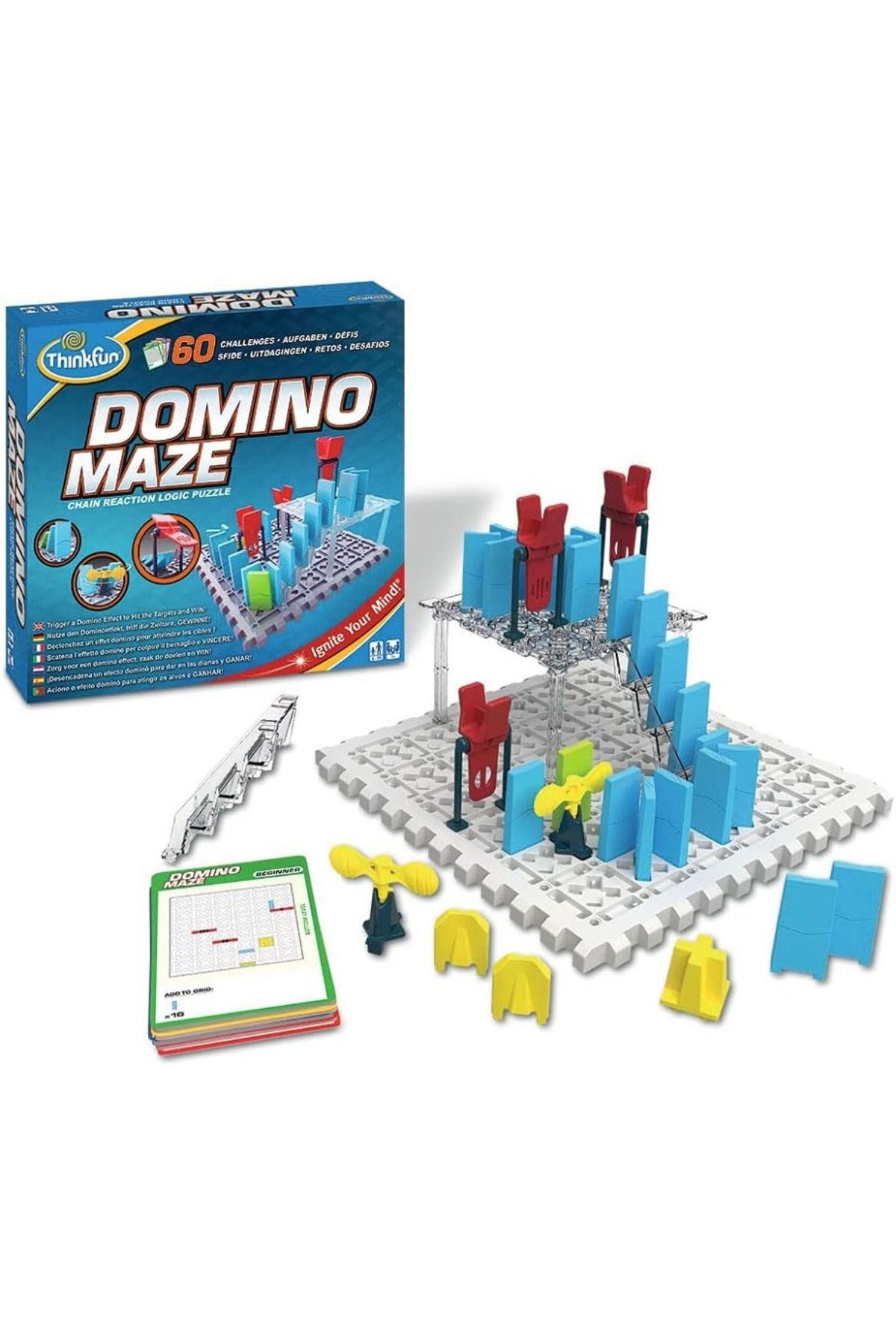 ThinkFun Domino Maze Labirent Kutu Oyunu
