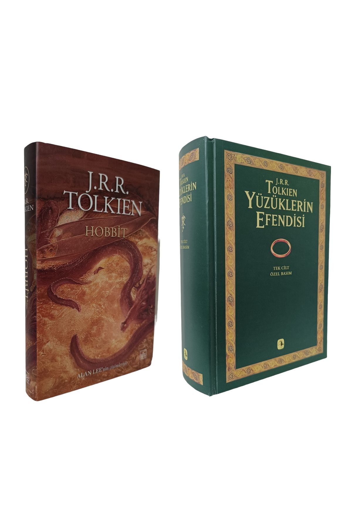 Metis Yayıncılık Yüzüklerin Efendisi Ciltli Tek Kitap Hobbit Ciltli Resimli Özel Baskı Tolkien