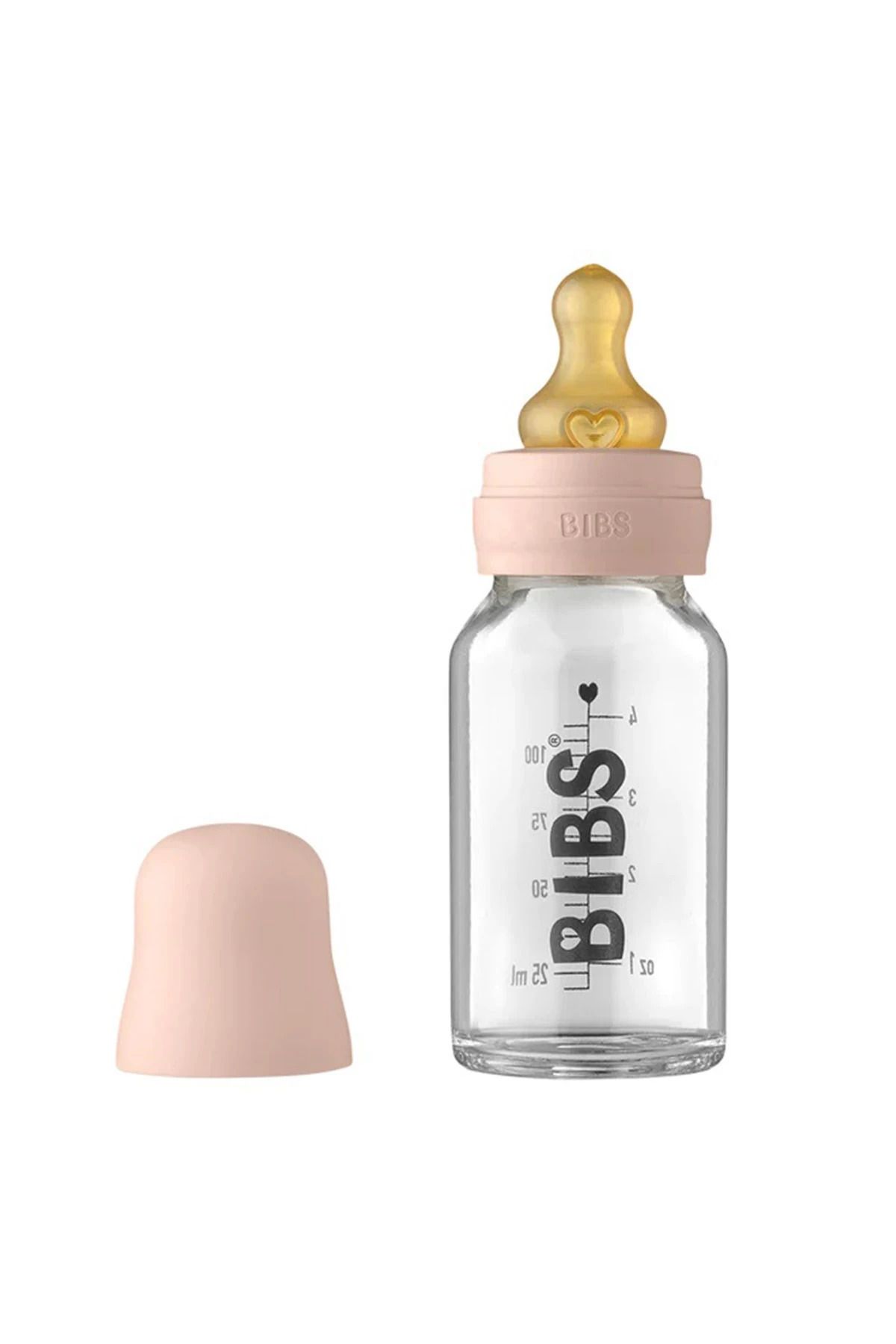 Bibs Baby Bottle Complete Set Biberon 110ml Blush