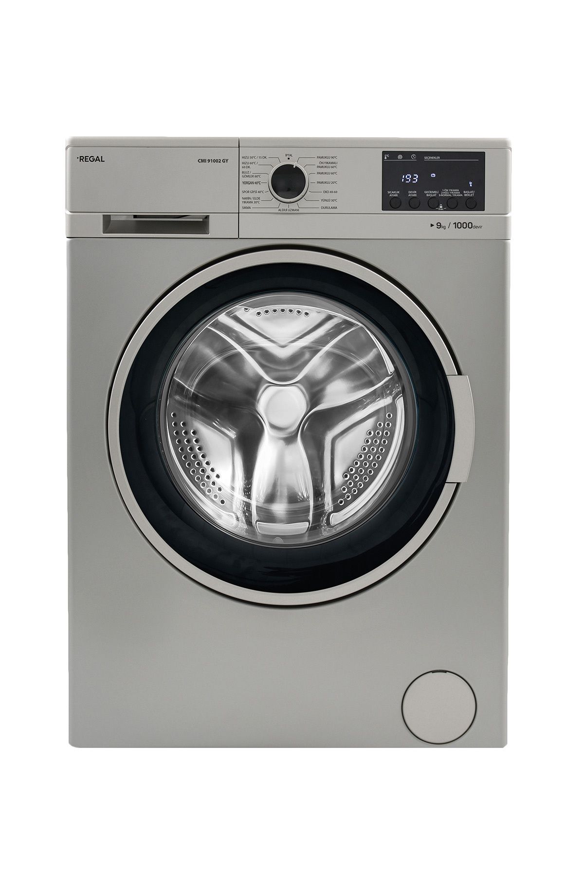 Regal Cmı 91002 Gy 9 Kg 1000 Devir Çamaşır Makinesi