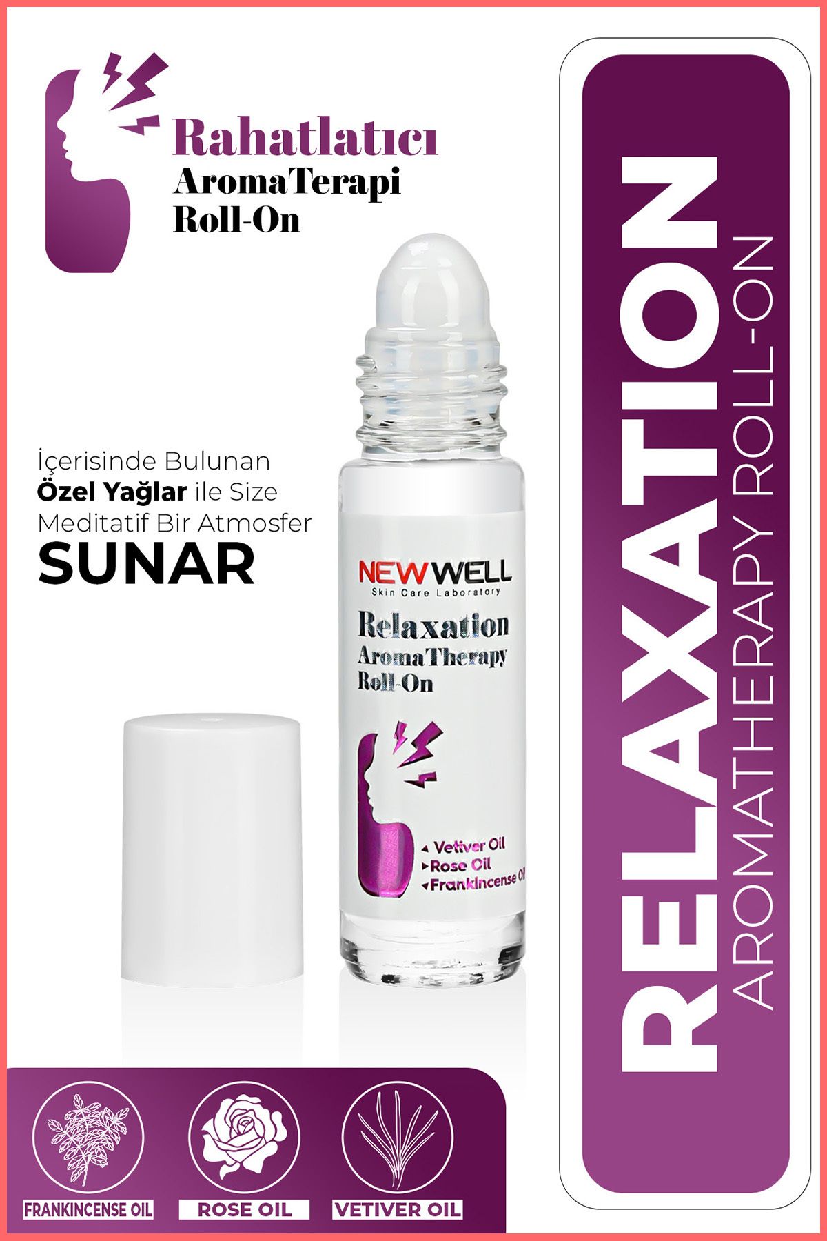 New Well Relaxation AromaTherapy Roll-On 6 ML