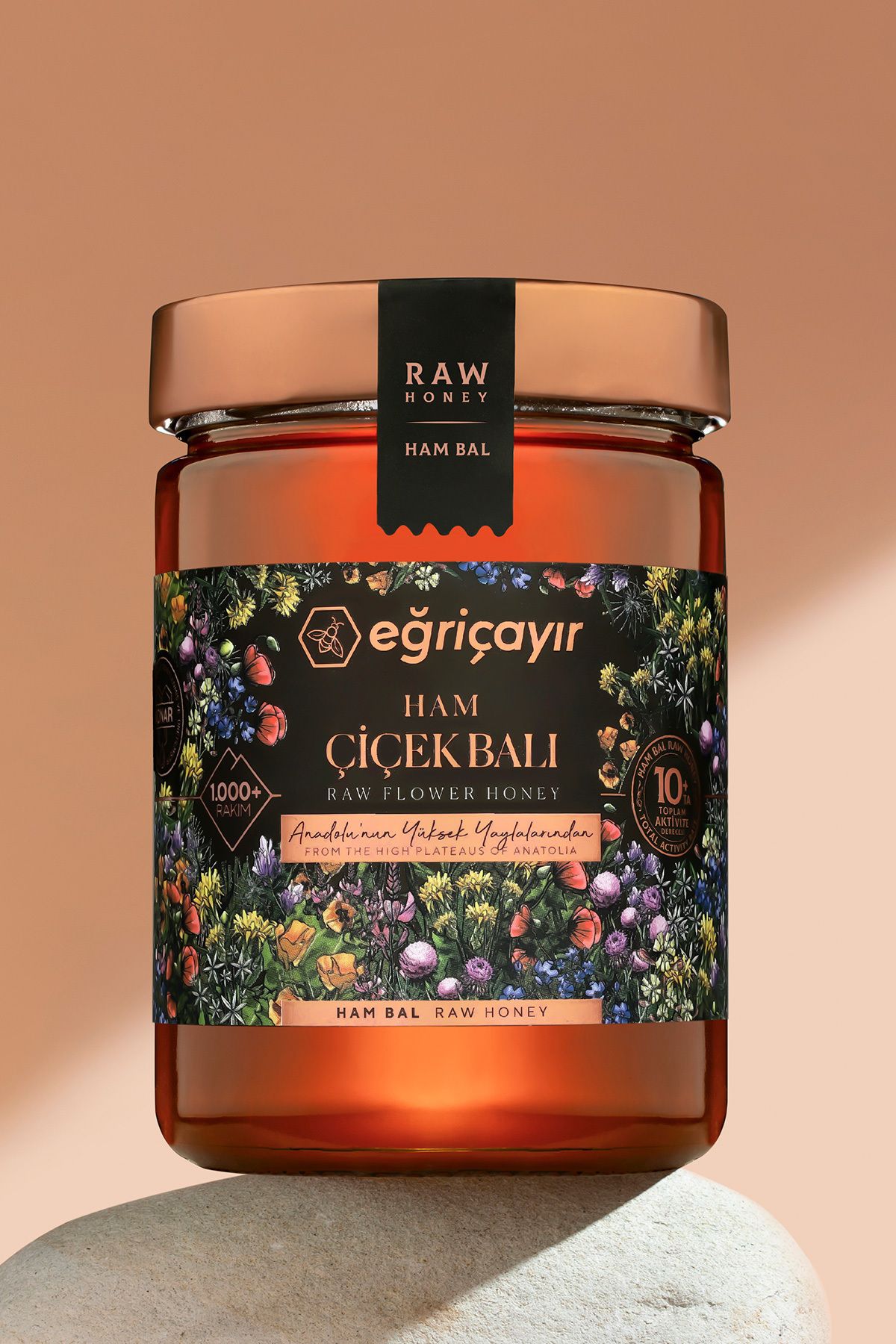 Eğriçayır Ham Çiçek Balı Ta10 850g (DOĞAL, HAKİKİ)